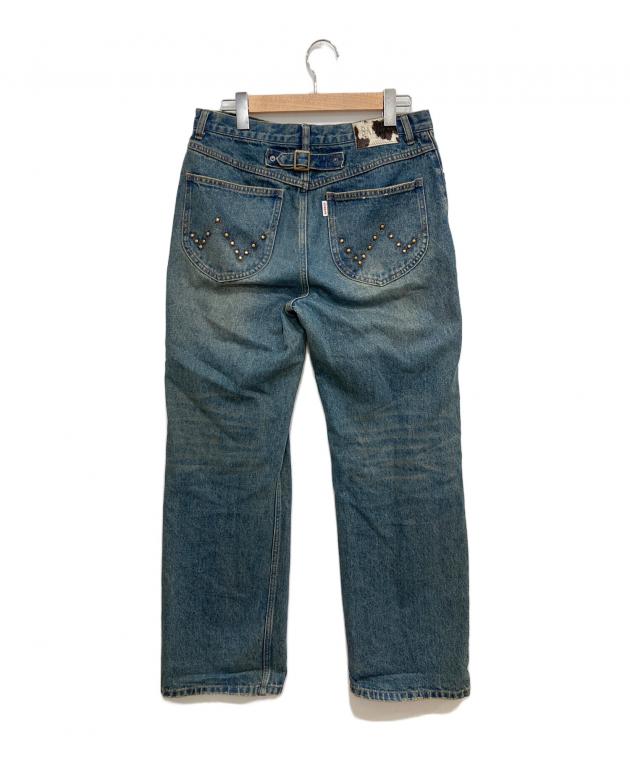 中古・古着通販】BADWAY (バッドウェイ) Blast studs denim インディゴ