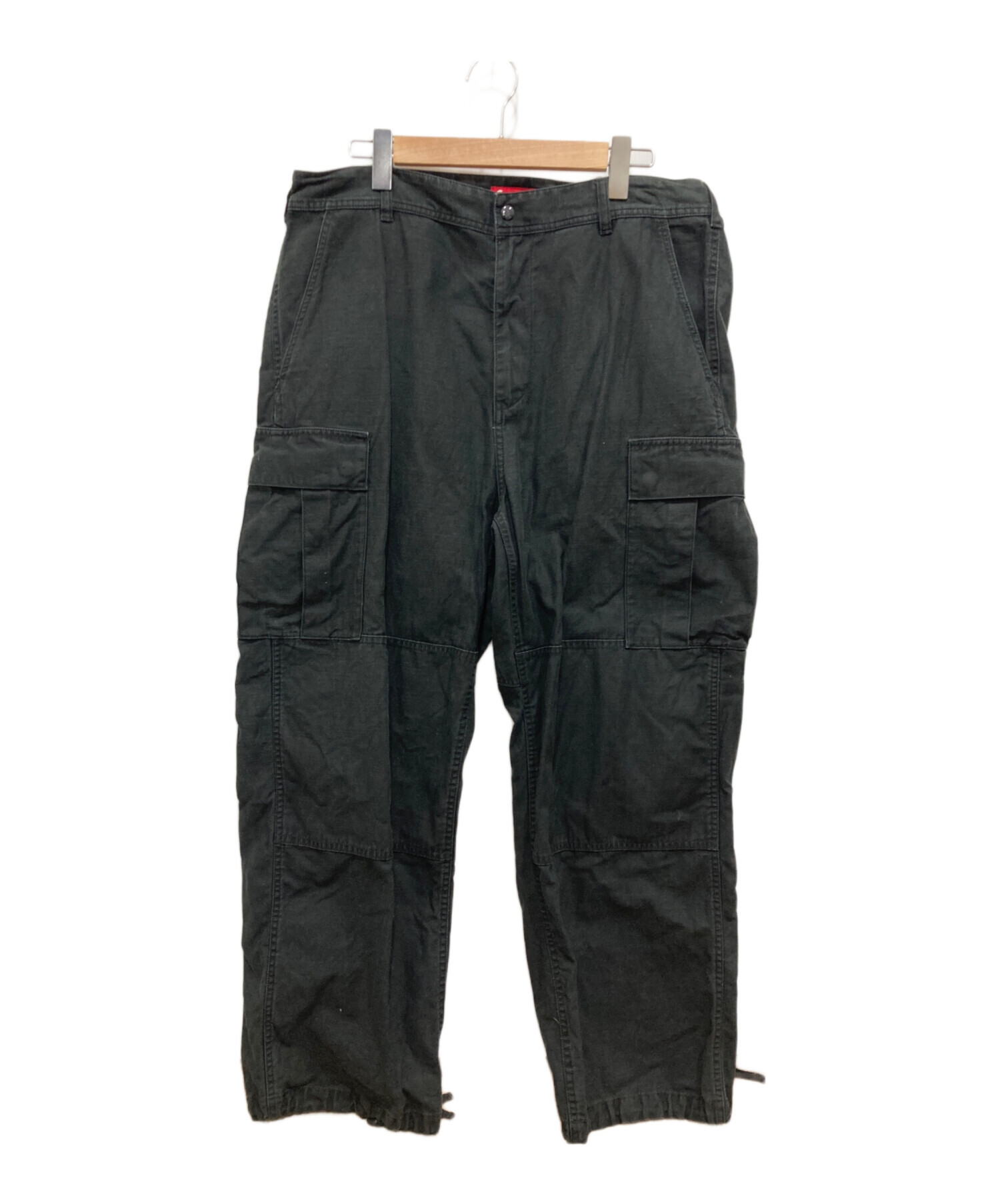 Supreme ワークパンツ w36 ブラック 中古・古着通販】Supreme (シュプリーム) カーゴパンツ ブラック
