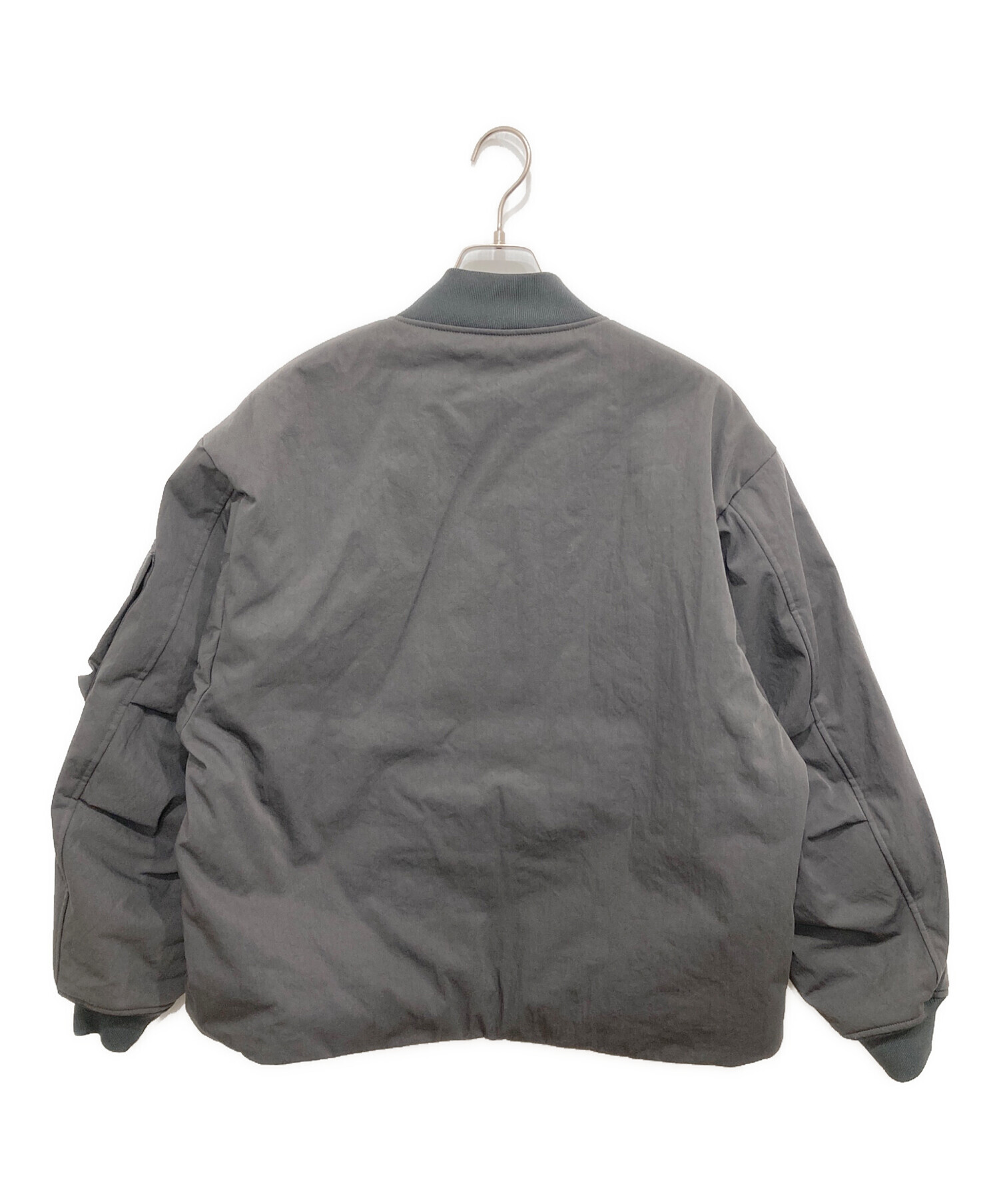 中古・古着通販】kontor (コントール) Padded Flight Jacket グレー 