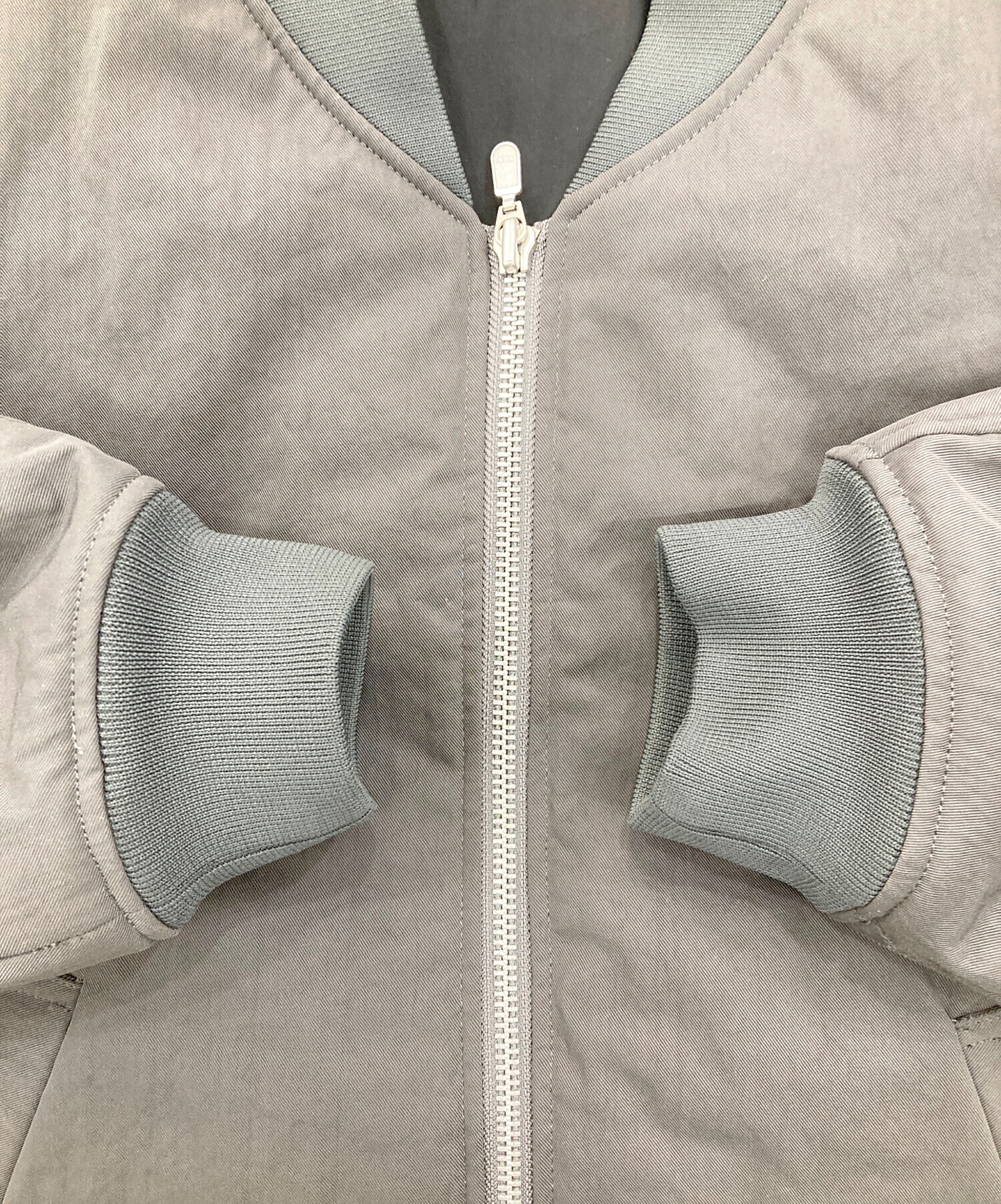 中古・古着通販】kontor (コントール) Padded Flight Jacket グレー 
