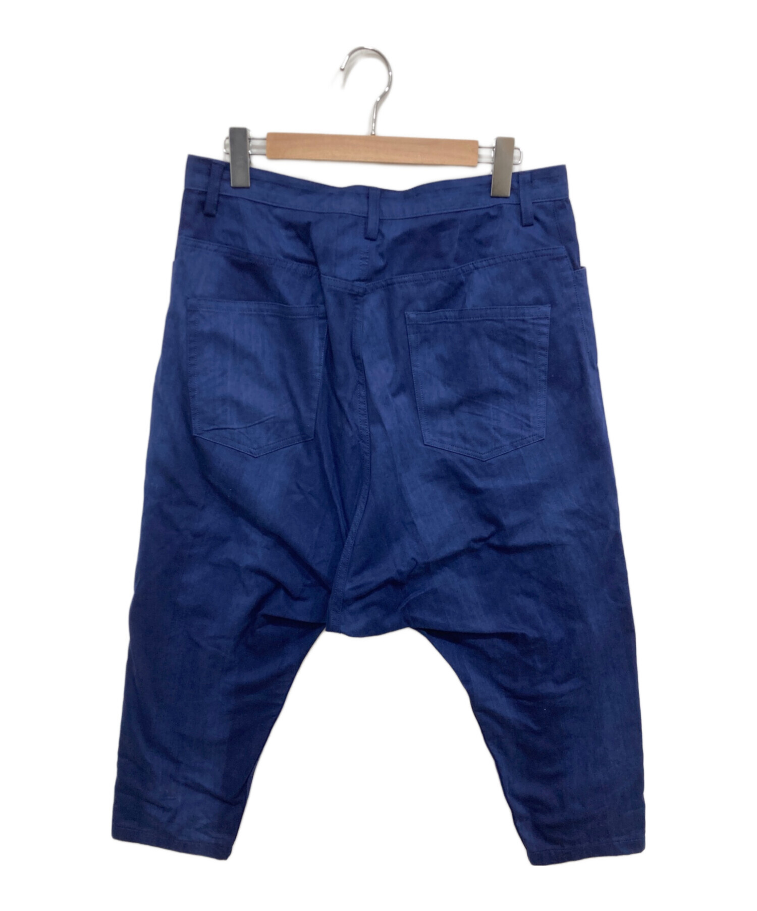 中古・古着通販】Y's (ワイズ) 5ポケットサルエルパンツ ブルー サイズ