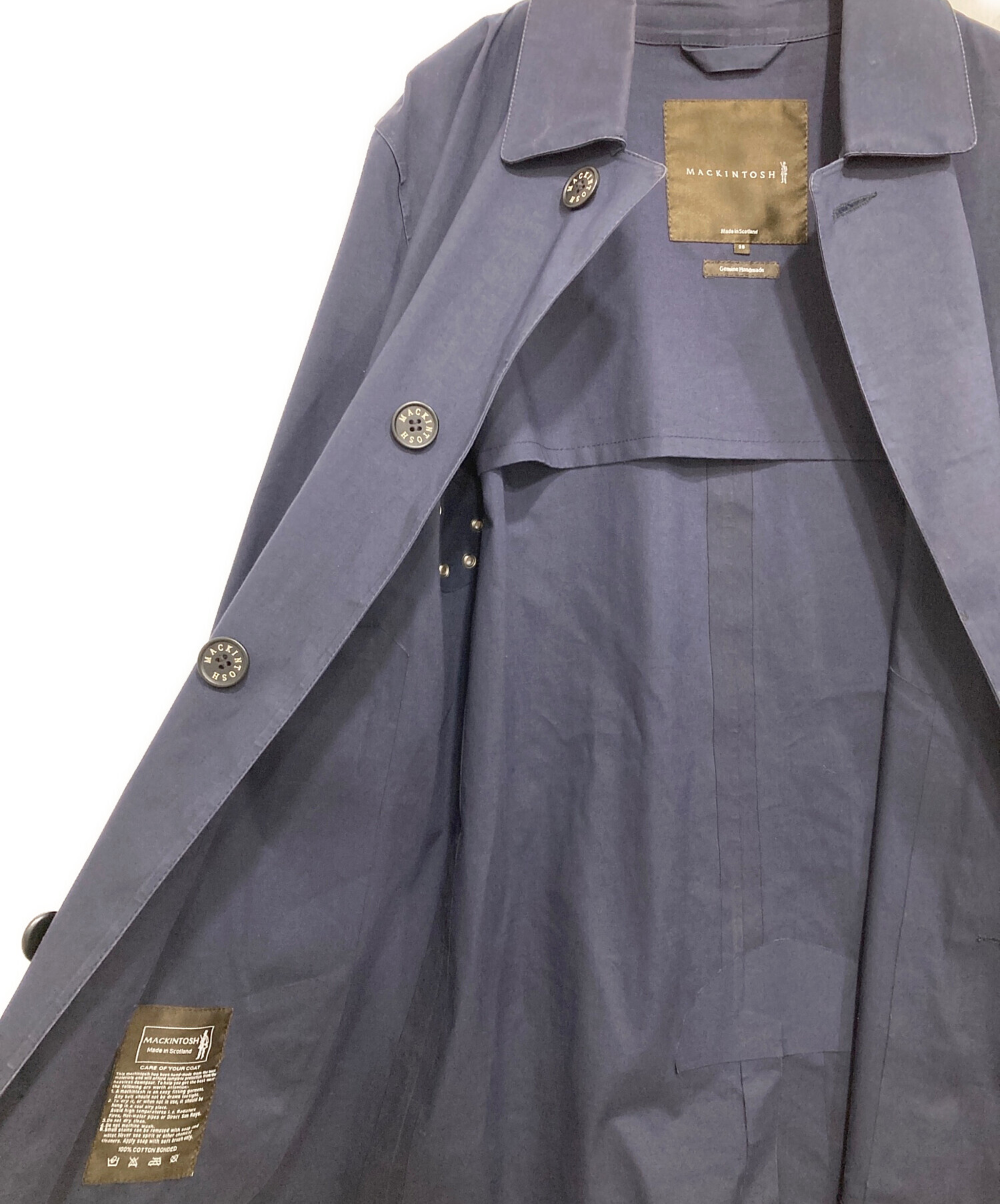 中古・古着通販】MACKINTOSH (マッキントッシュ) ゴム引きコート