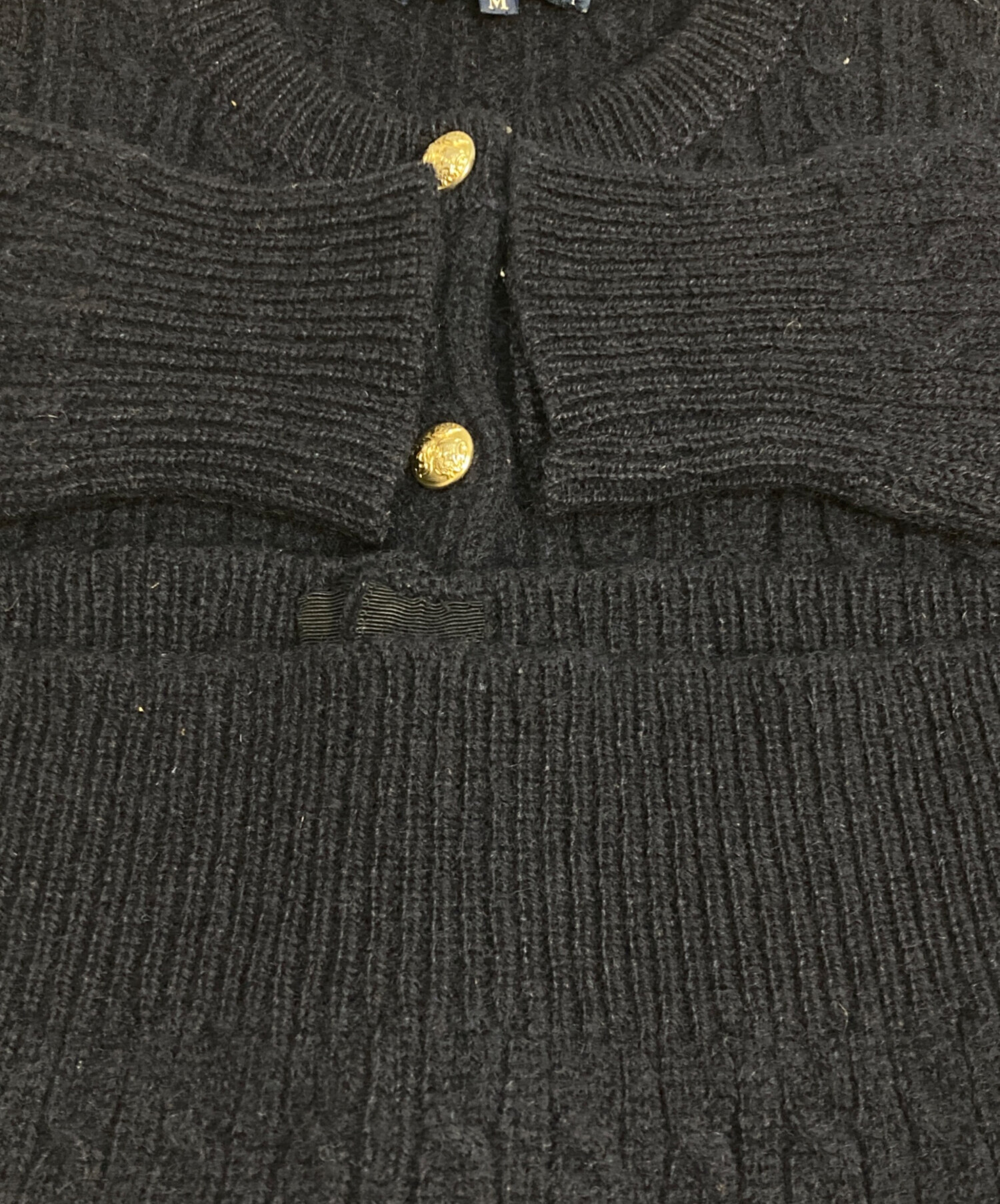 中古・古着通販】RALPH LAUREN (ラルフローレン) 金ボタン ケーブル