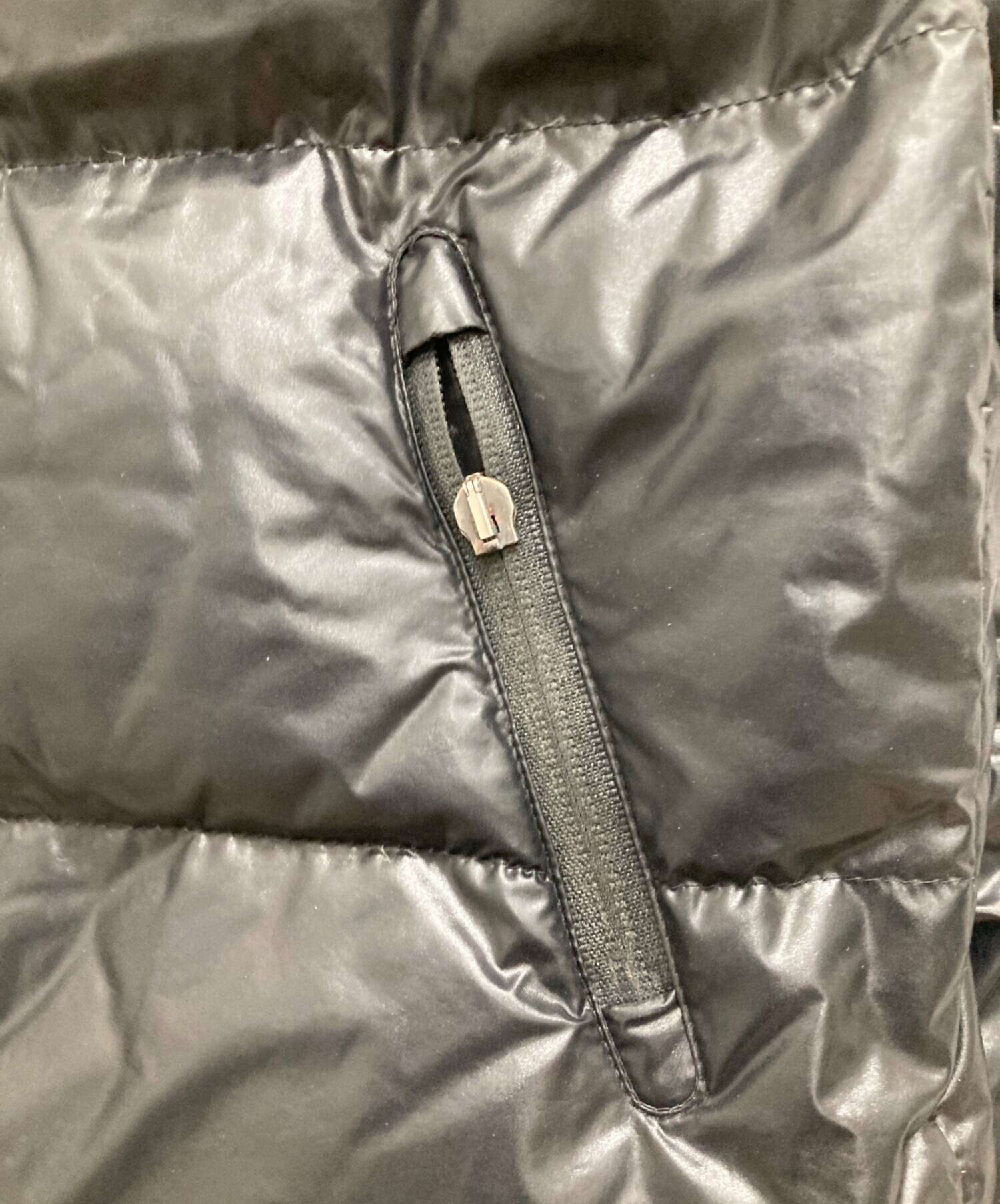 未使用　モンクレール ARGENT ナイロンジャケット MONCLER XS〜S 中古・古着通販】MONCLER (モンクレール) ダウンジャケット ブラック