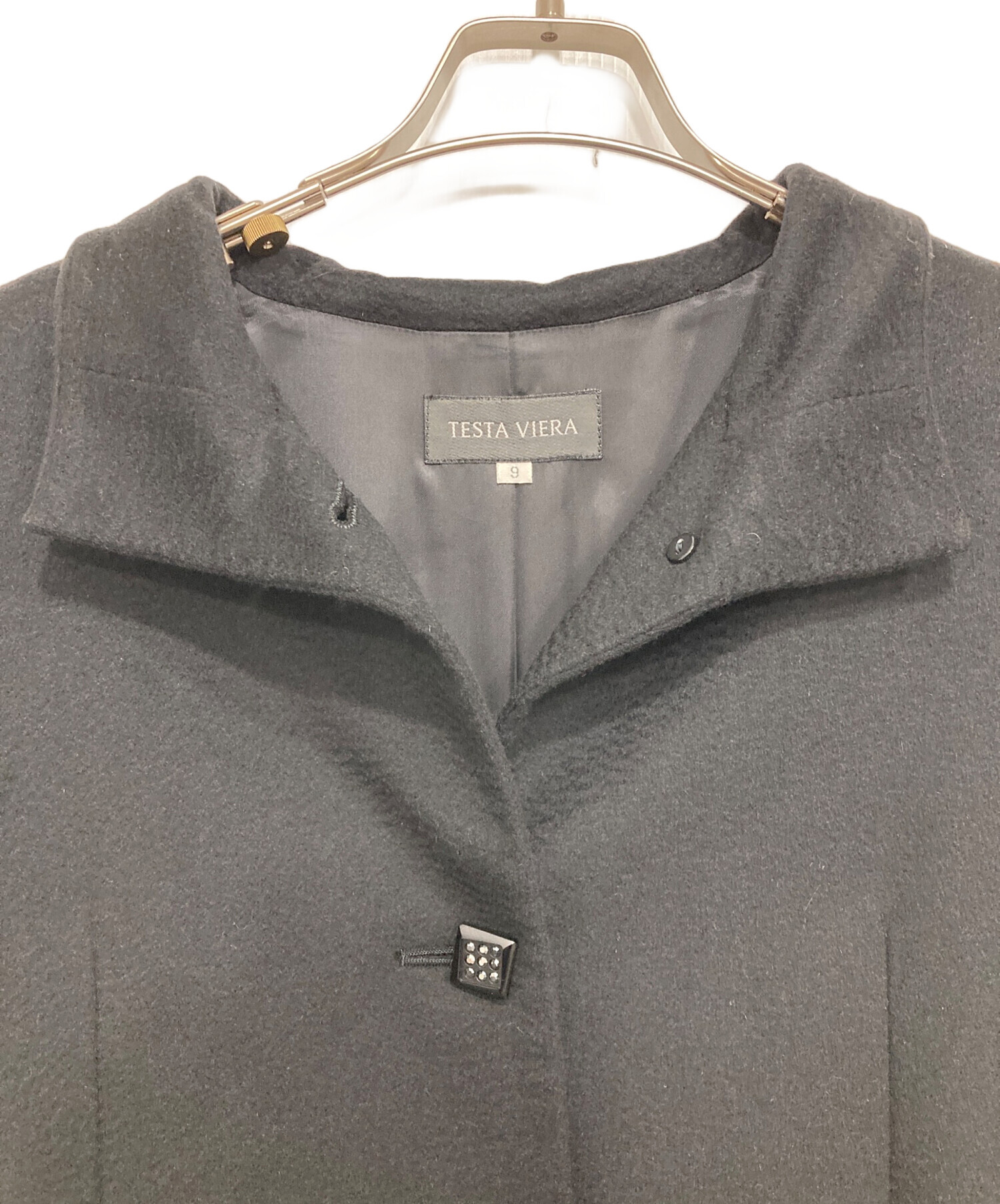 中古・古着通販】TESTA VIERA (テスタビエラ) 袖ミンクファーカシミヤ