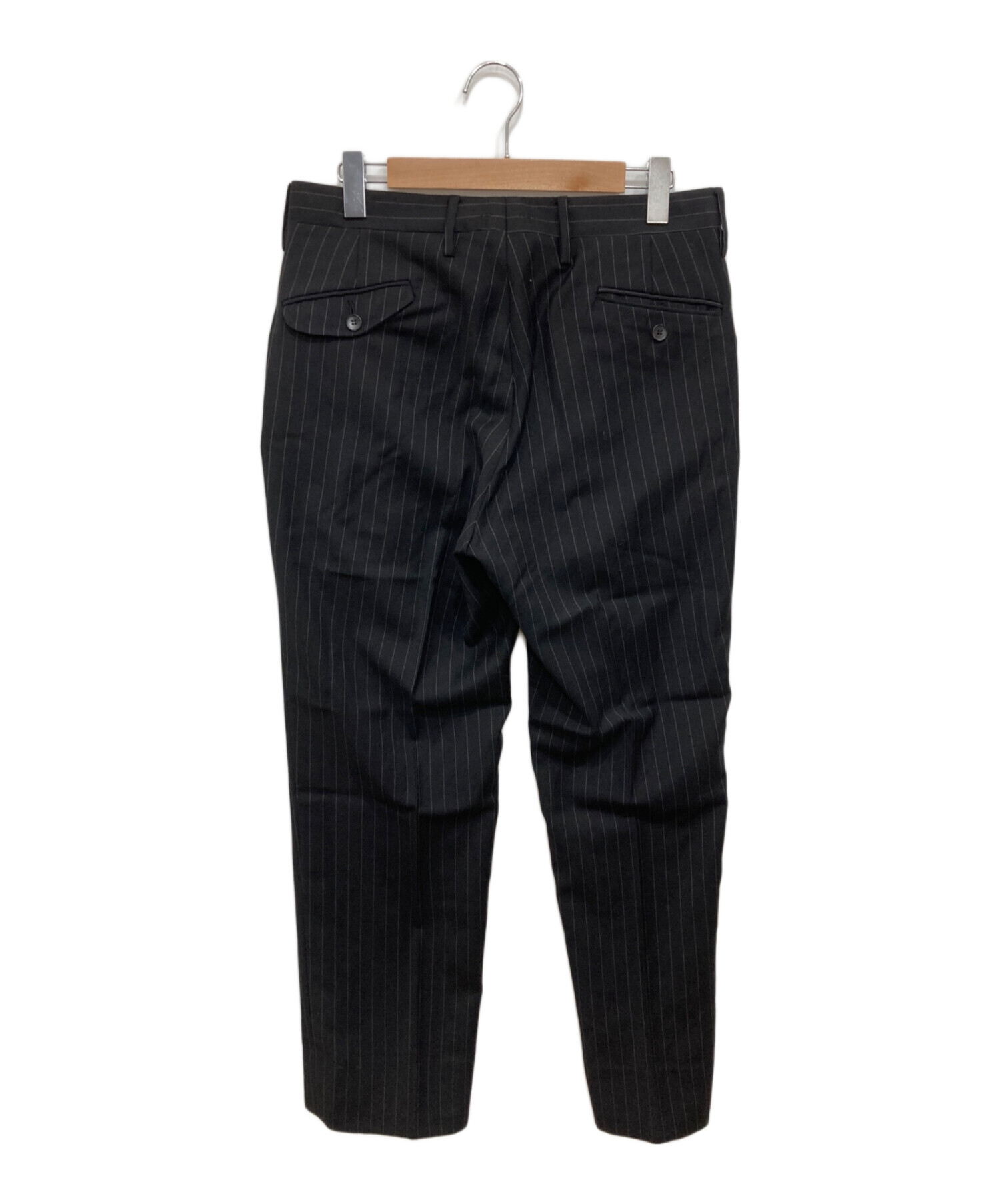 中古・古着通販】GUCCI (グッチ) ウールカシミヤ ストライプパンツ