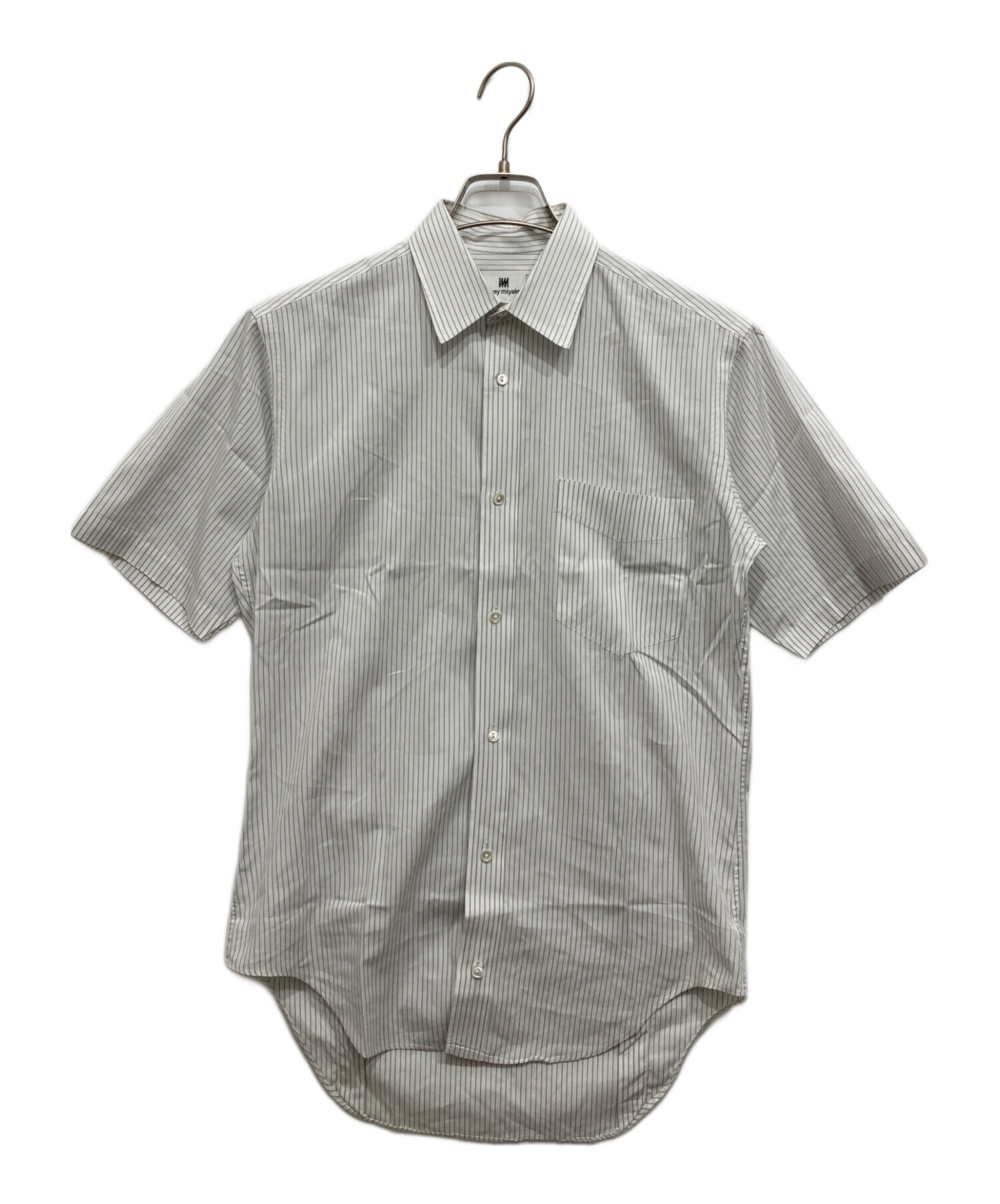 ISSEY MIYAKE・WHITE LABEL　イッセイミヤケ 半袖シャツ 中古・古着通販】ISSEY MIYAKE (イッセイミヤケ) 半袖シャツ ホワイト