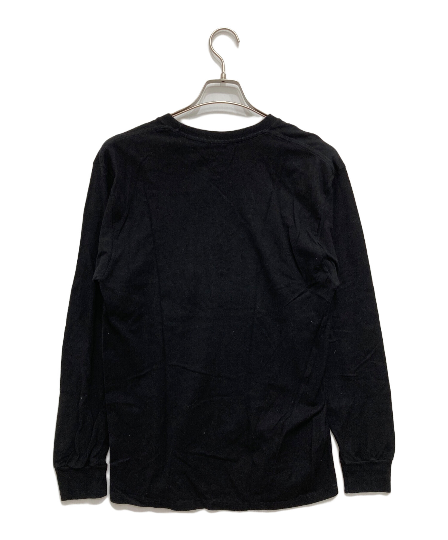 Stussy 黒 Lサイズ 刺繍シャツ　新品 STUSSY（ステューシー） 大きいサイズメンズ ステューシー半袖 Tシャツ