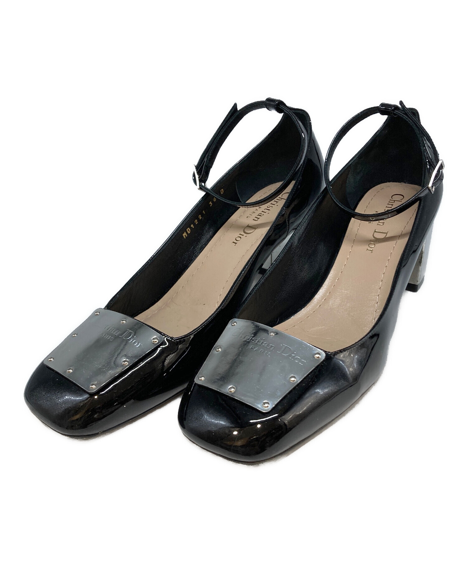 Dior ブラック ハイヒール パンプス 中古・古着通販】Christian Dior (クリスチャン ディオール) ヒール