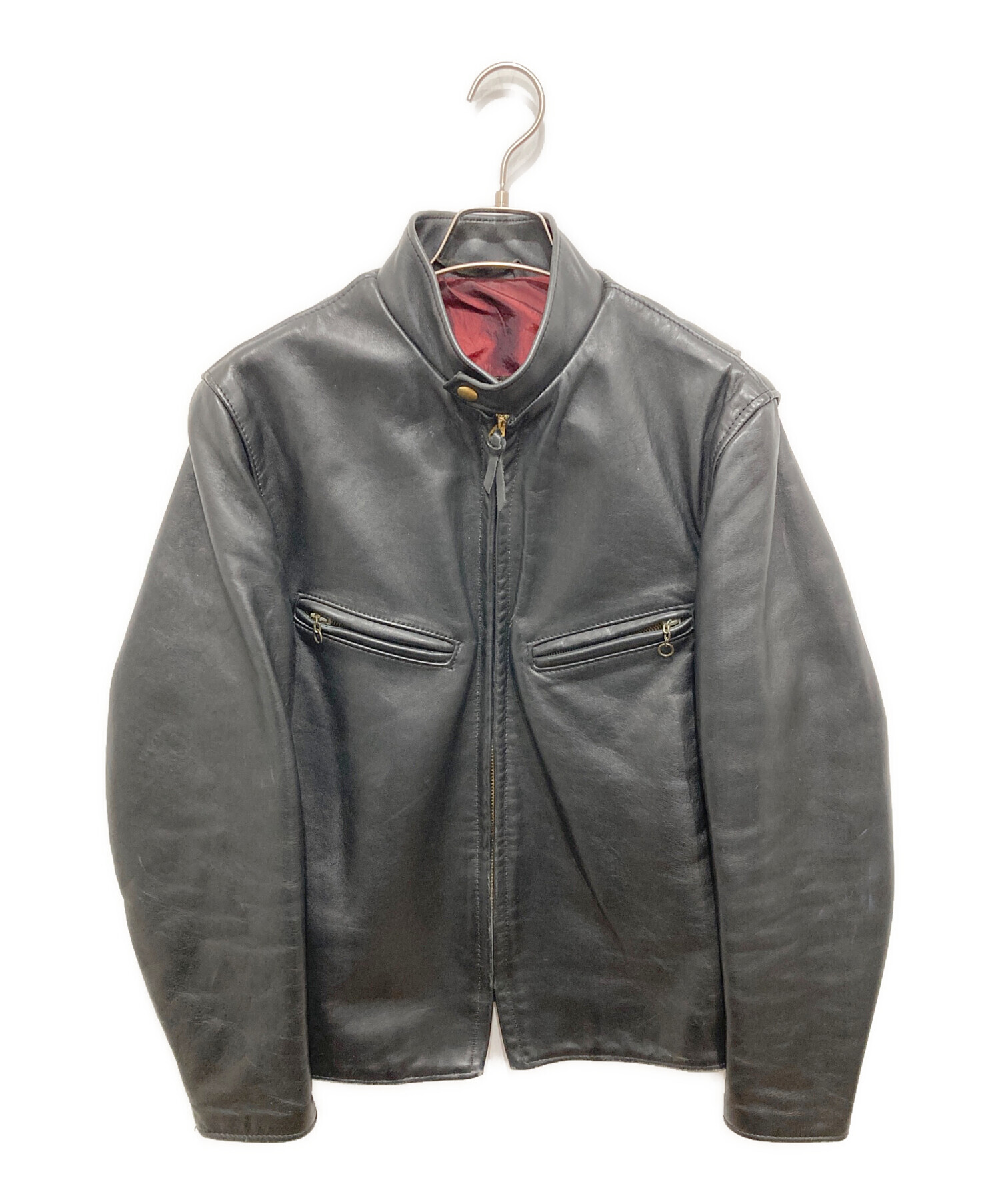 中古・古着通販】SCHOTT BROS. (ショット) シングルライダースレザー