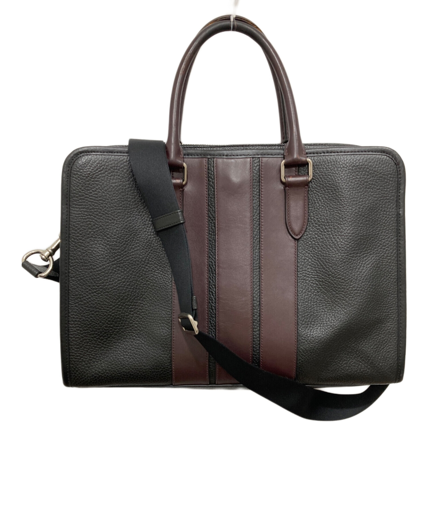 中古・古着通販】COACH (コーチ) 2WAYブリーフケース ブラック