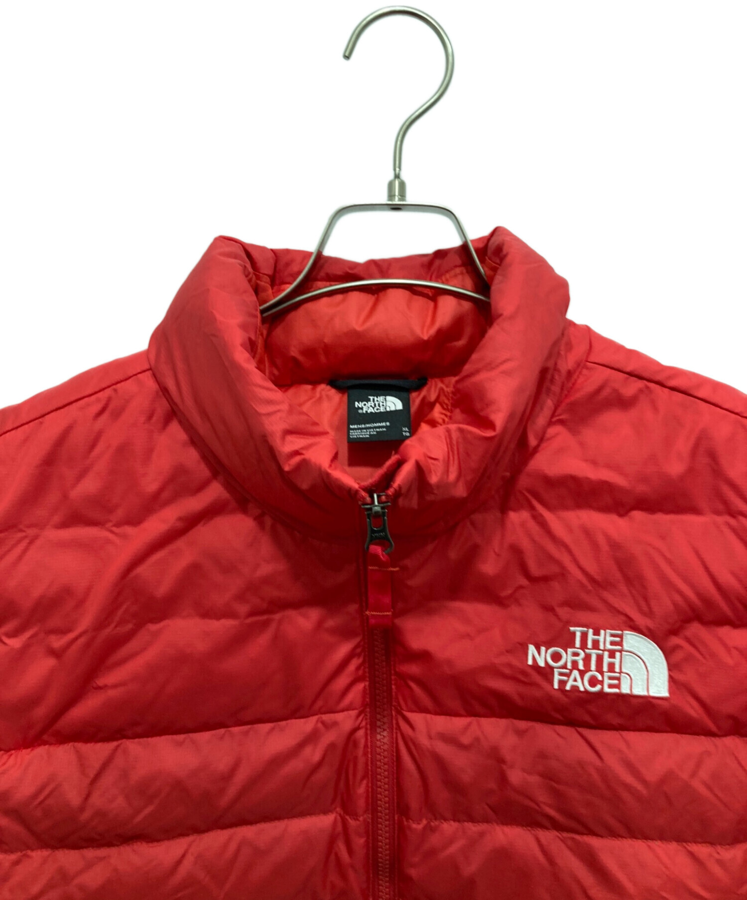 楽天市場】ノースフェイス ダウンベスト（カラーレッド）（メンズ