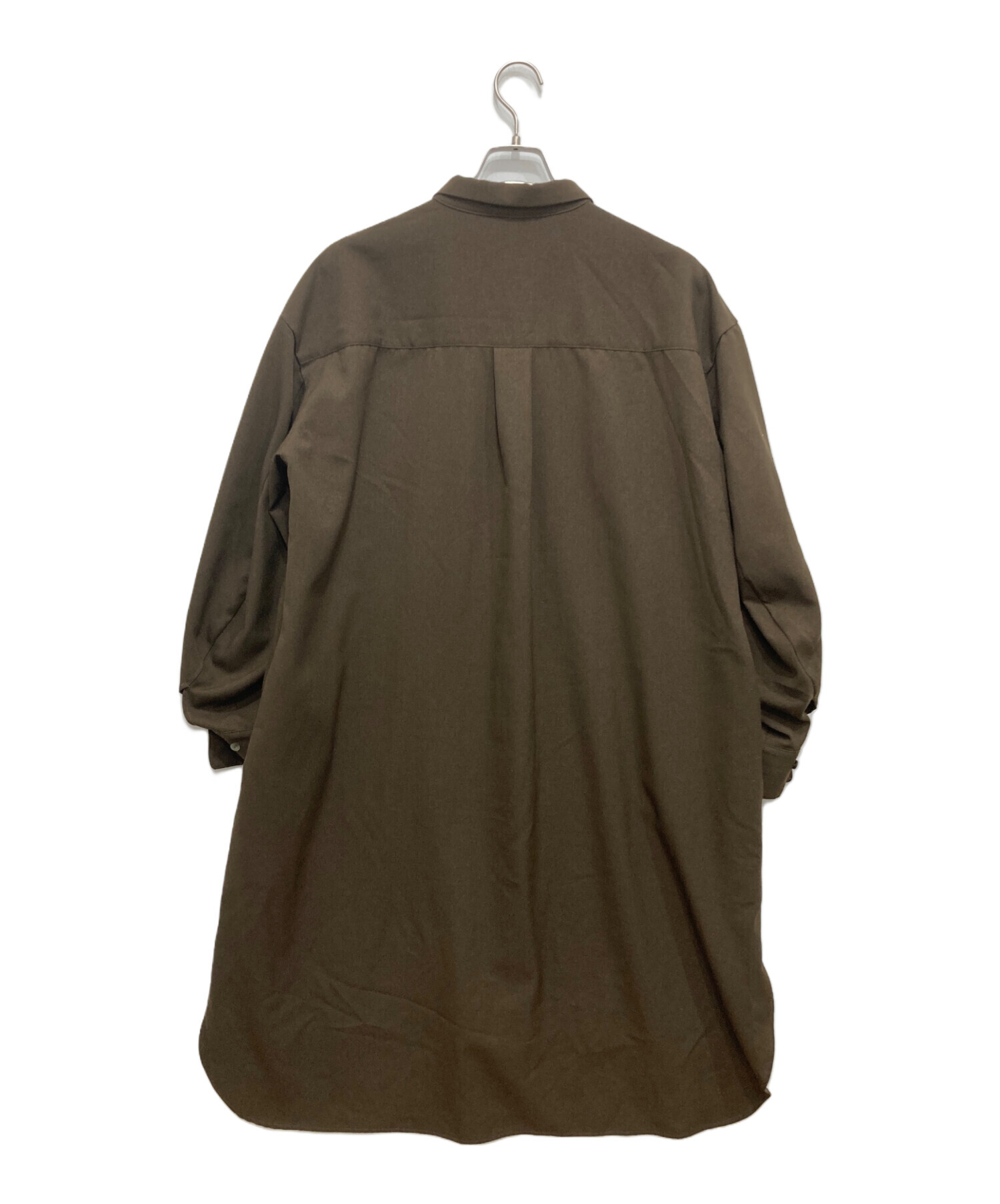 中古・古着通販】mizuiro-ind (ミズイロインド) シャツワンピース