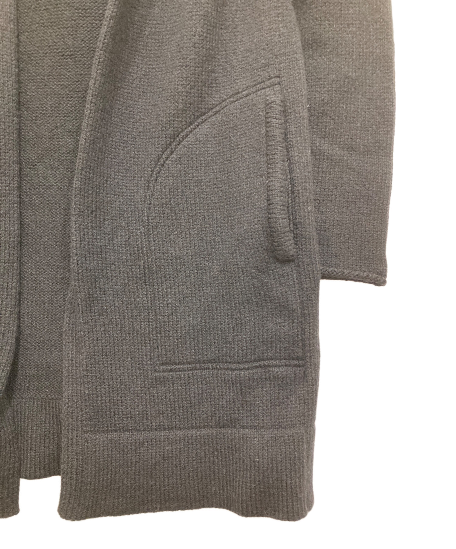 中古・古着通販】FOXEY (フォクシー) フード付きロングカーディガン 