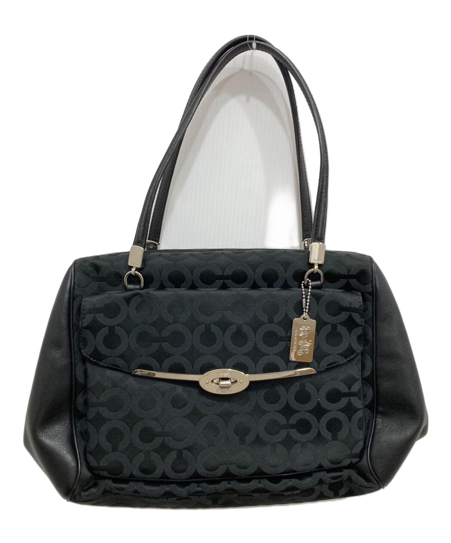 中古・古着通販】COACH (コーチ) マディソン オプアートトートバッグ