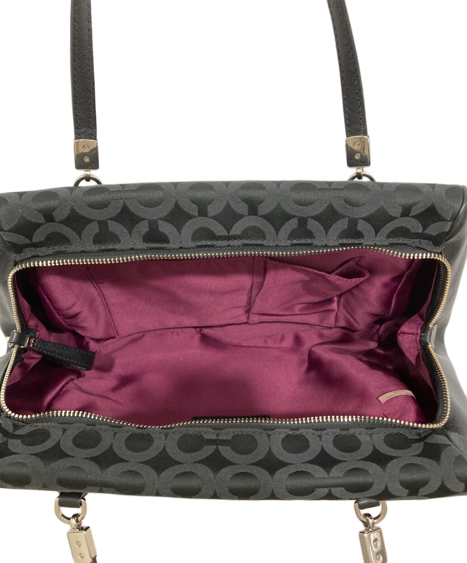 中古・古着通販】COACH (コーチ) マディソン オプアートトートバッグ