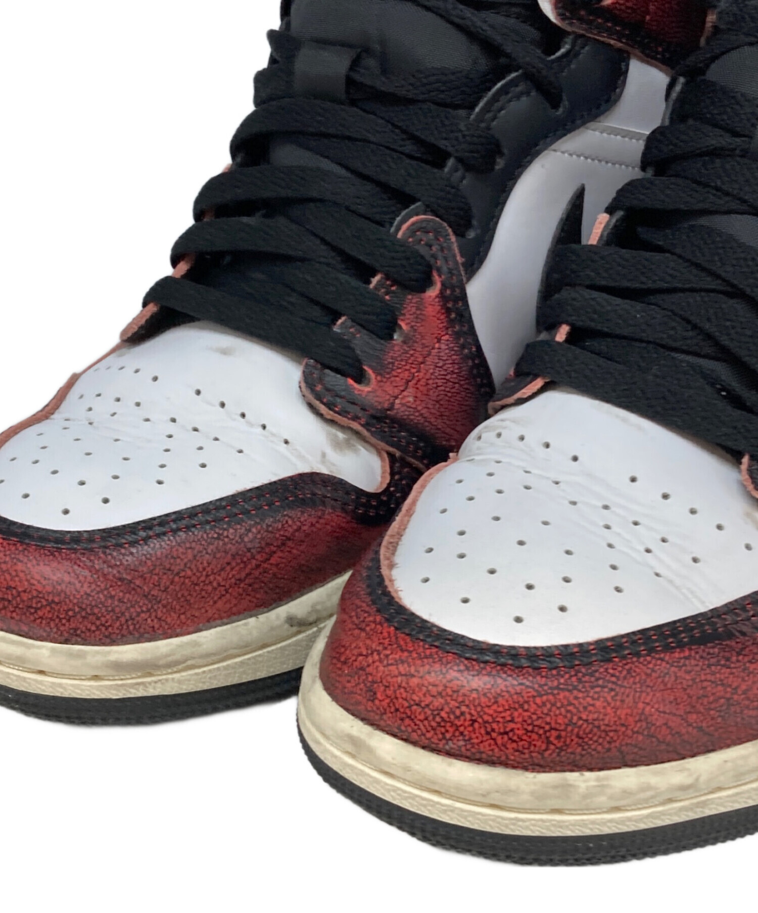 中古・古着通販】NIKE (ナイキ) ミッドカットスニーカー ホワイト 中古・古着通販】NIKE (ナイキ) ミッドカットスニーカー ホワイト