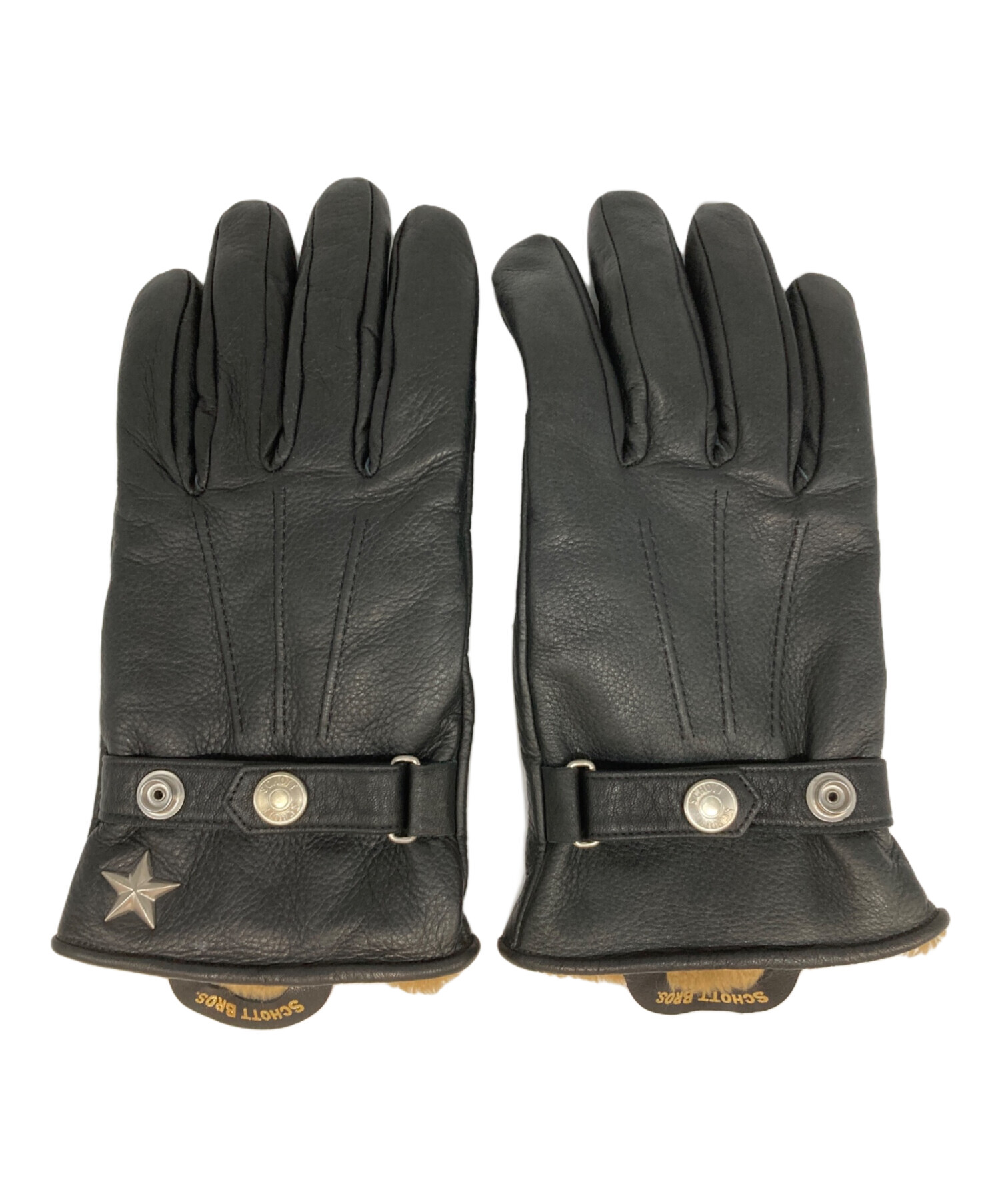 中古・古着通販】SCHOTT BROS. (ショット) ワンスター レザーグローブ