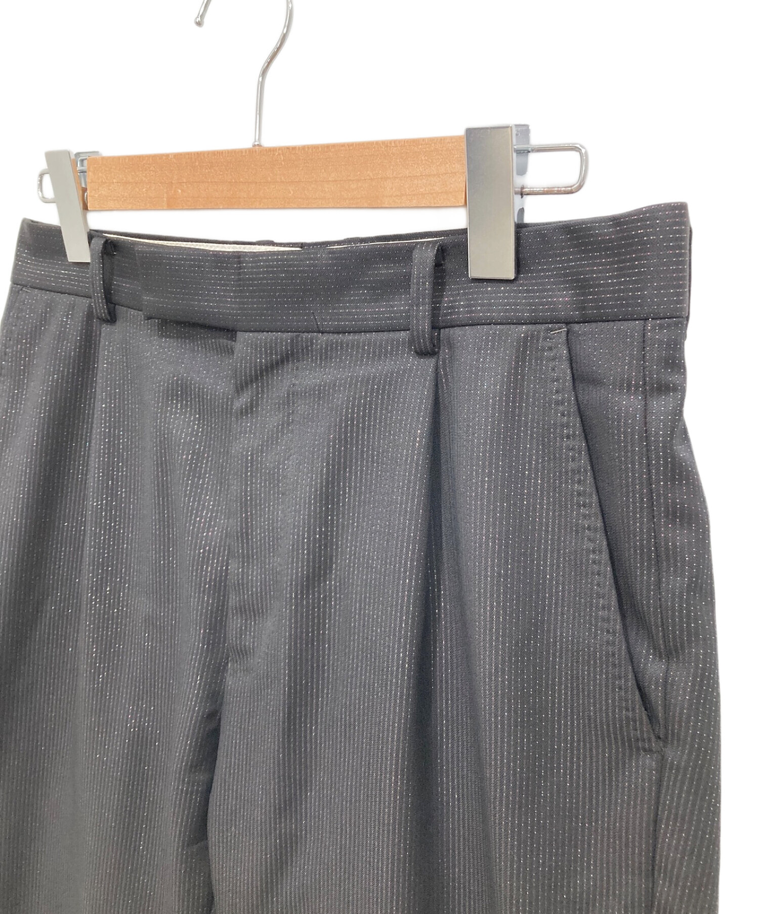 中古・古着通販】WACKO MARIA (ワコマリア) GLITTER PLEATED TROUSERS