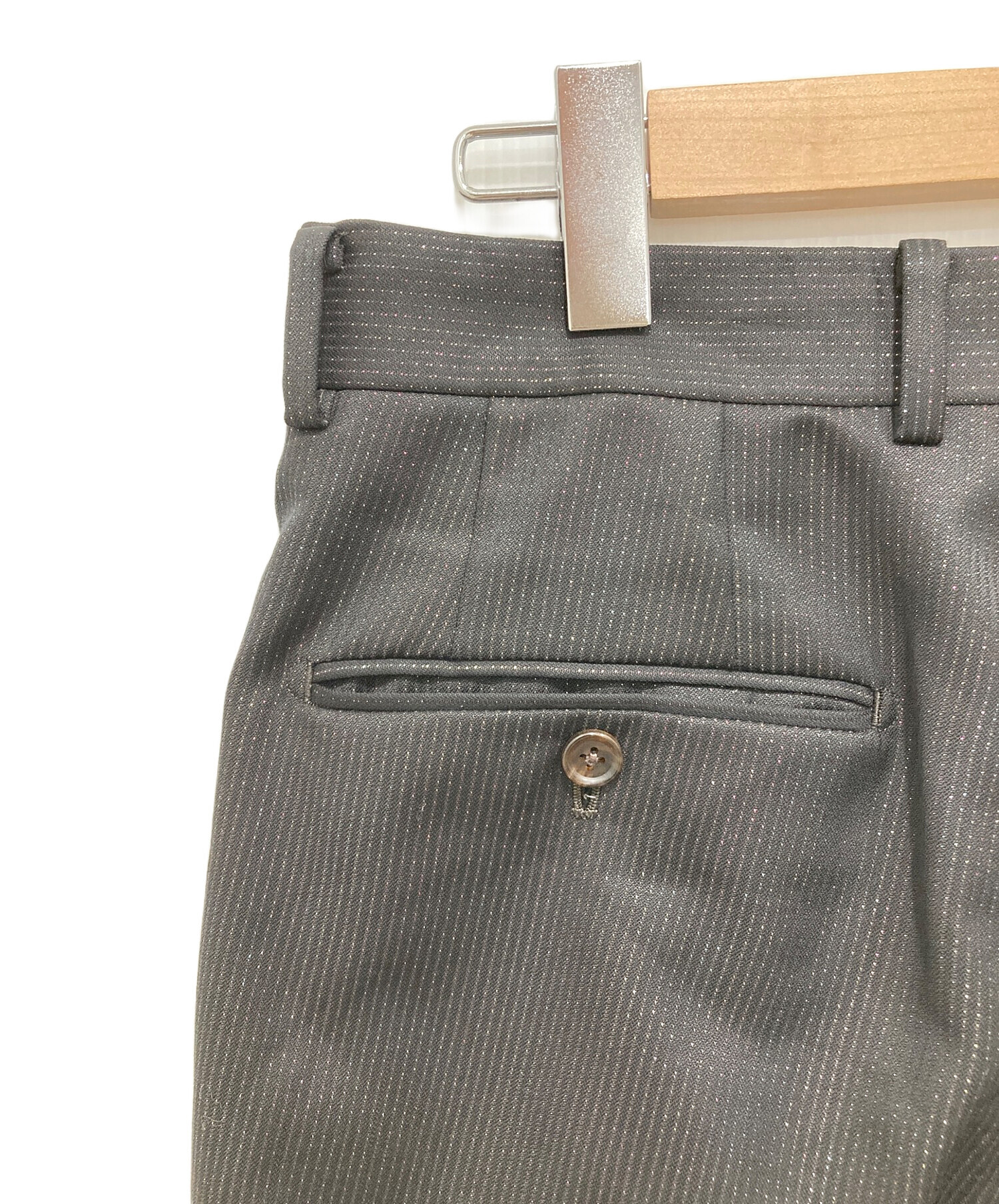 中古・古着通販】WACKO MARIA (ワコマリア) GLITTER PLEATED TROUSERS