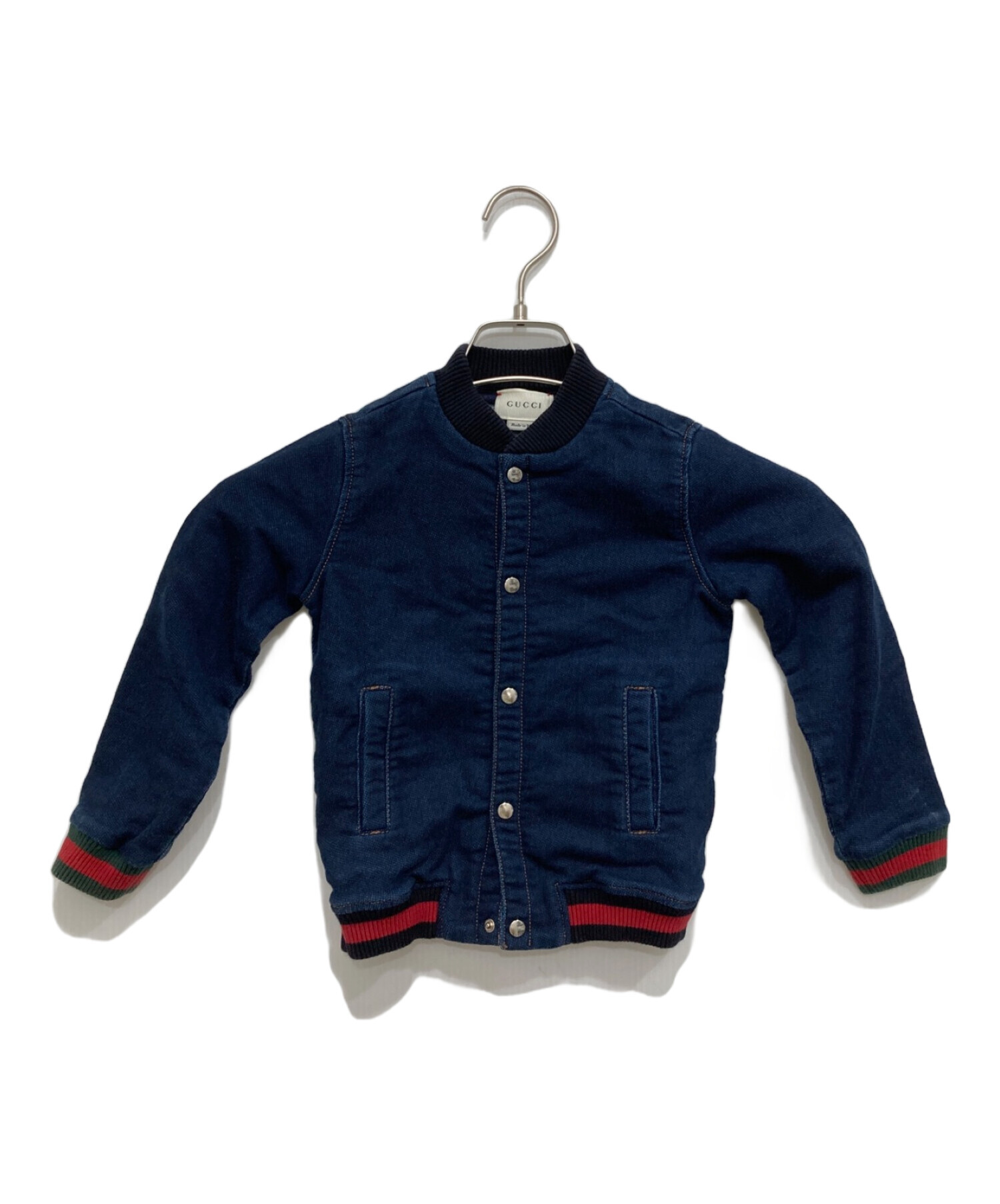 Gucci スタジャン 中古・古着通販】GUCCI (グッチ) デニムスタジャン インディゴ サイズ