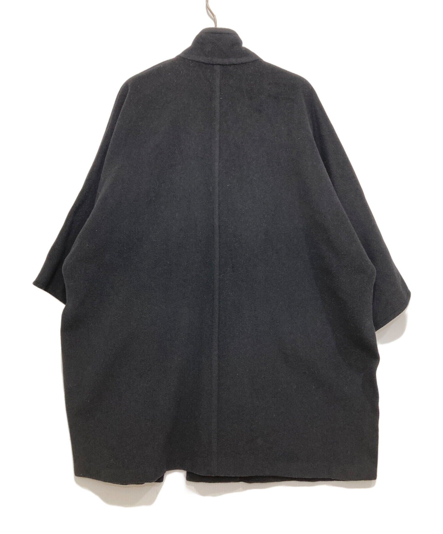 中古・古着通販】MaxMara (マックスマーラ) ケープコート ブラック