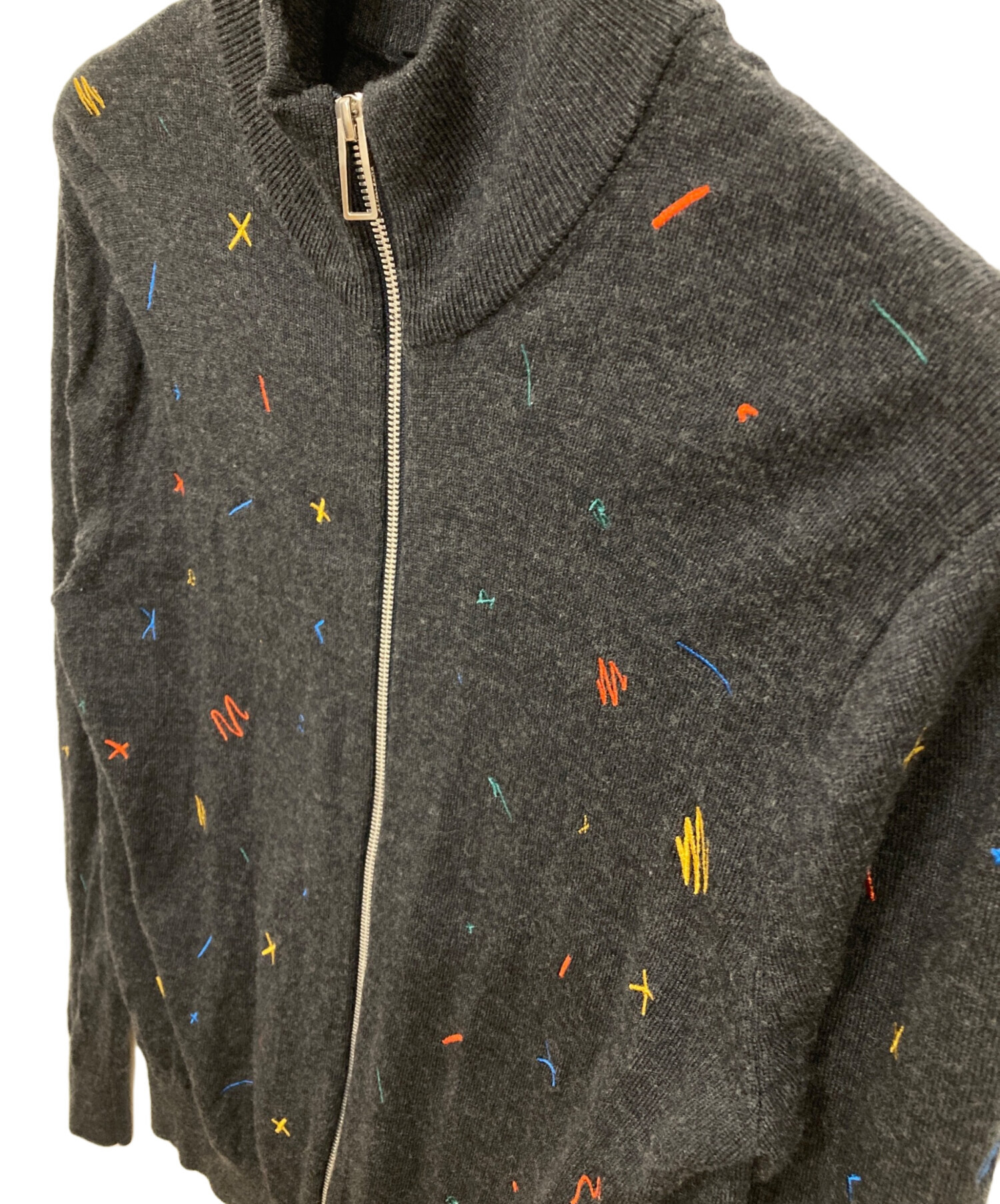 中古・古着通販】PAUL SMITH (ポールスミス) ダブルジップニット