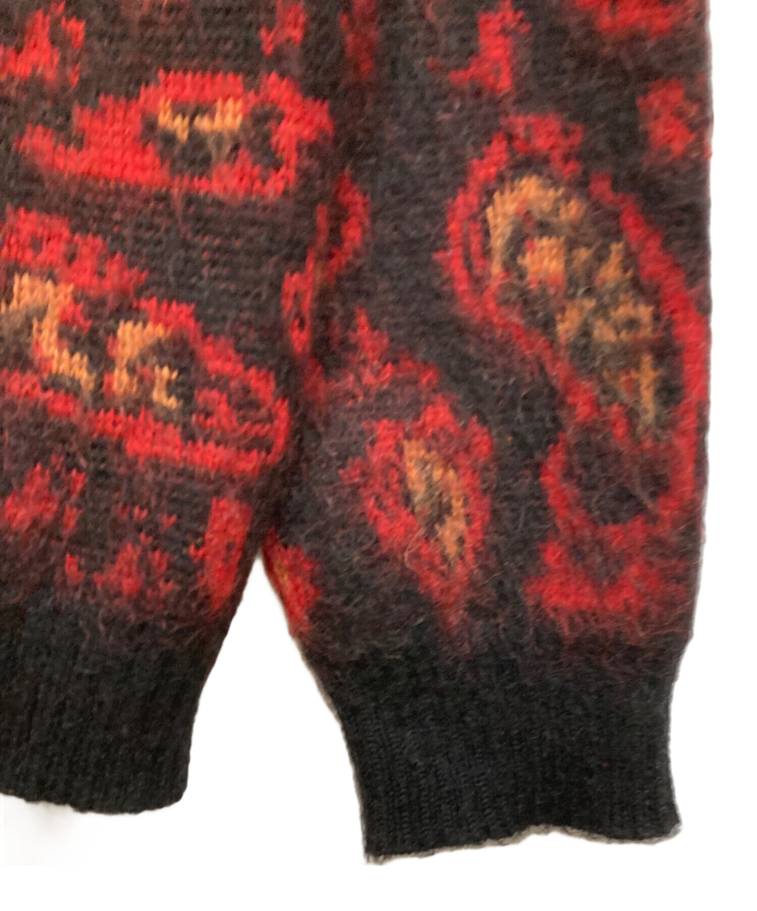 中古・古着通販】Needles (ニードルズ) ペイズリーモヘアカーディガン