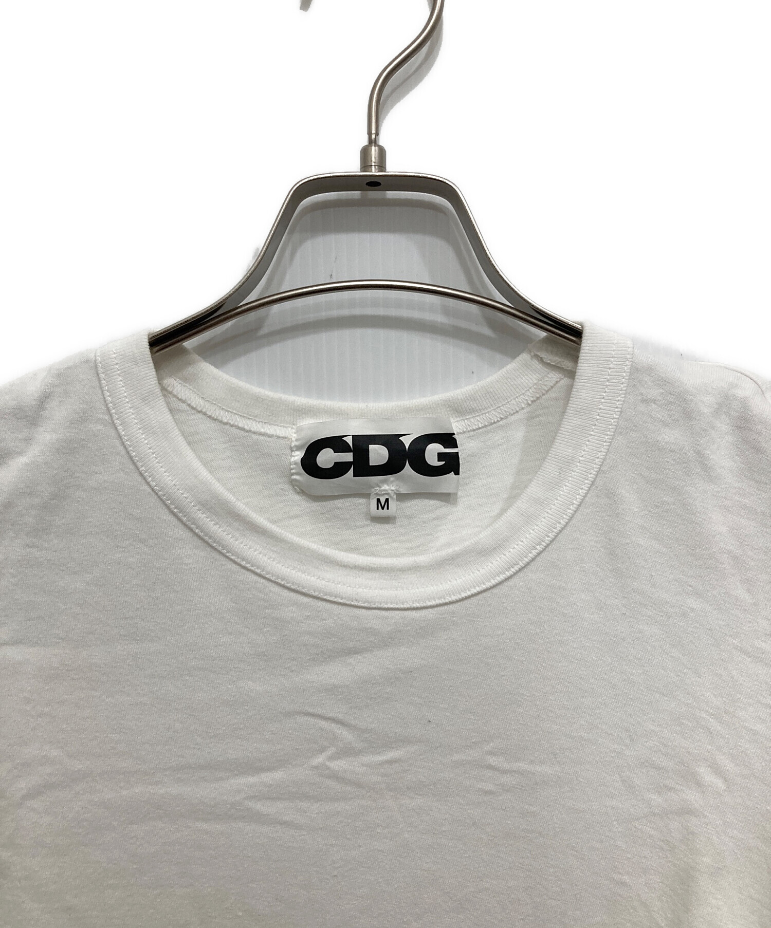 中古・古着通販】CDG (シーディージー) 袖ロゴプリントカットソー