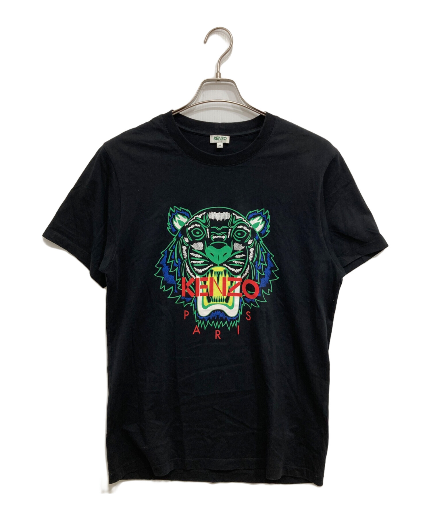 中古・古着通販】KENZO (ケンゾー) タイガープリントTシャツ ブラック 