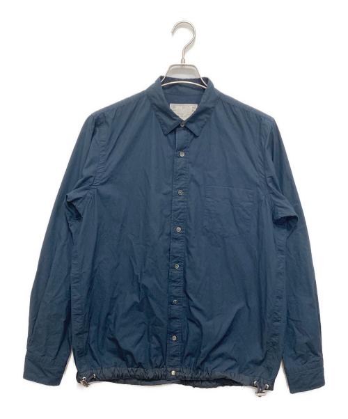 中古・古着通販】sacai (サカイ) ドローストリングシャツ ネイビー