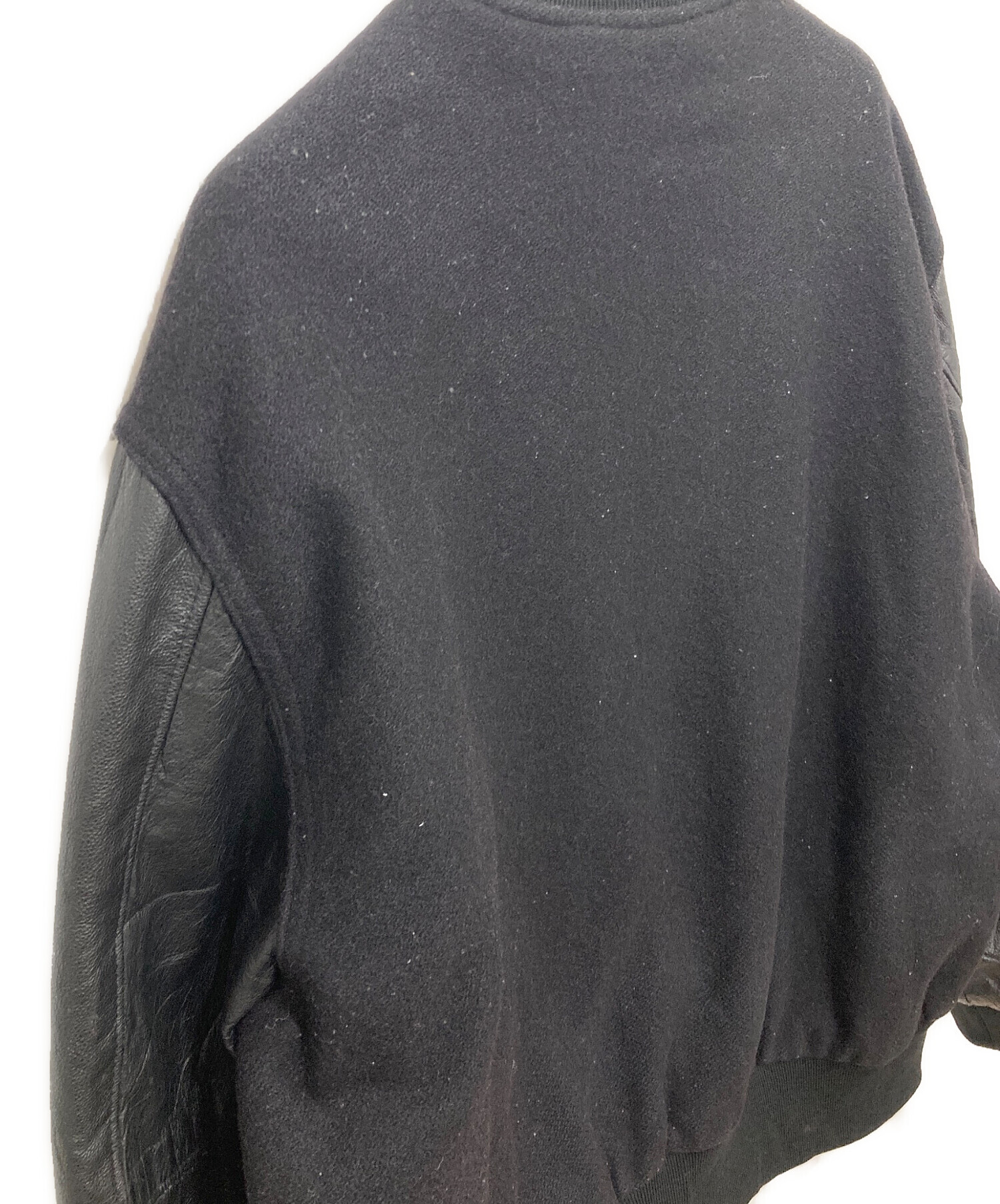 中古・古着通販】Holloway (ホロウェイ) スタジャン ブラック サイズ