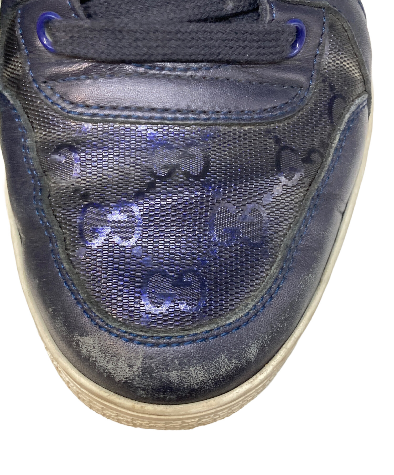 中古・古着通販】GUCCI (グッチ) インプリメGG ハイカットスニーカー