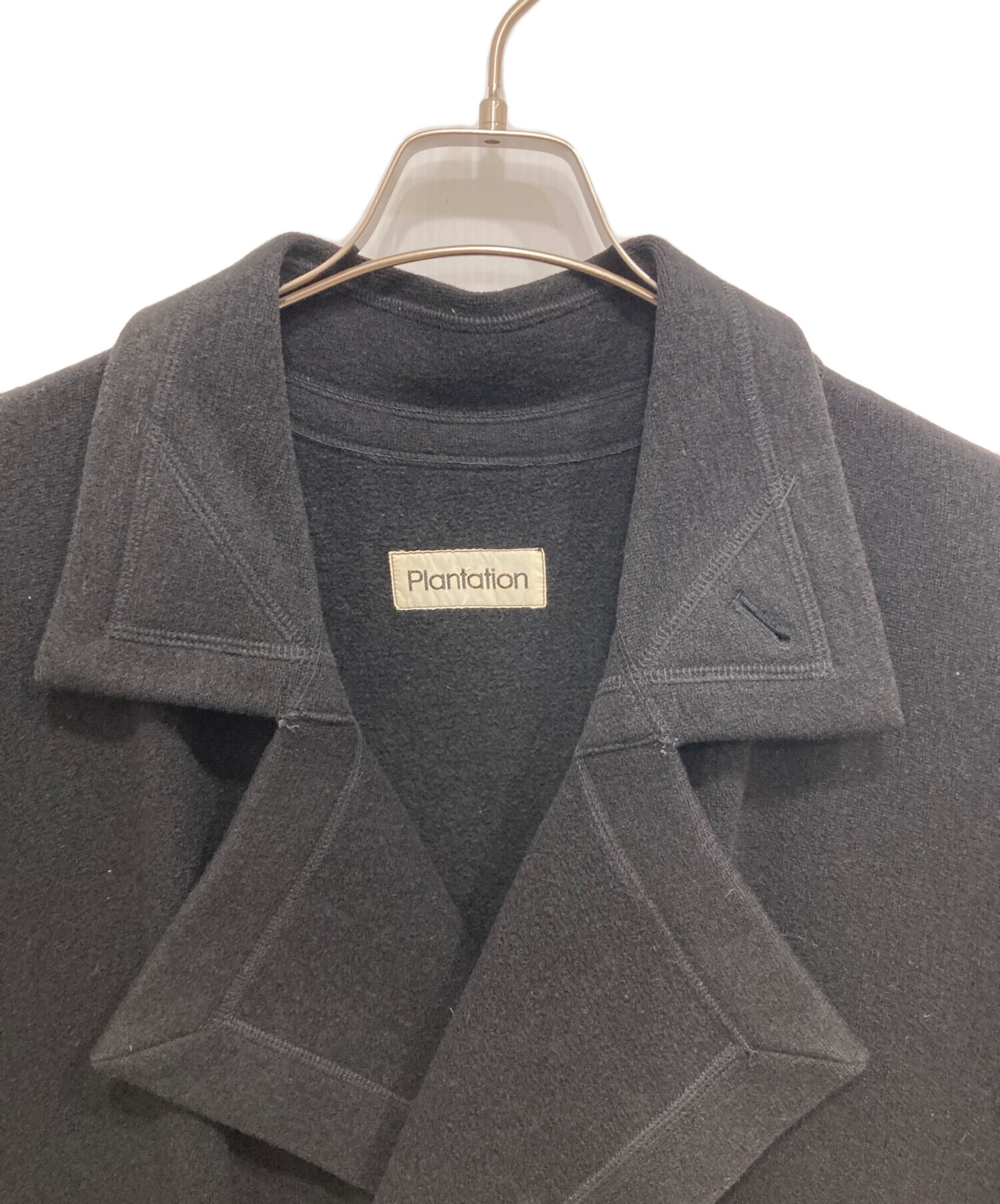 中古・古着通販】Plantation (プランテーション) コート ブラック