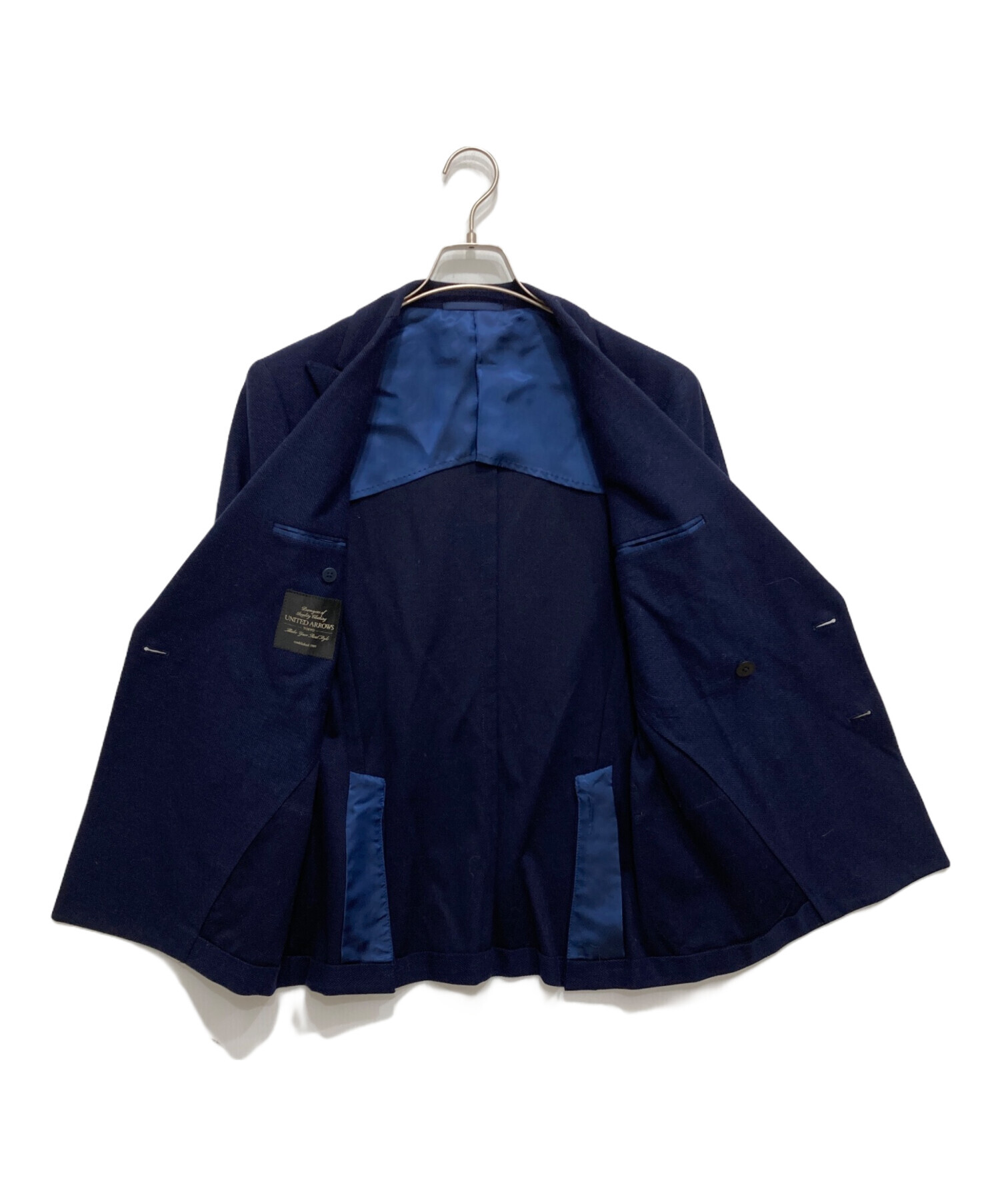 UNITED ARROWS テーラードジャケット　濃紺　34 新品タグ付】UNITED ARROWS テーラードジャケット 48 NAVY - メルカリ
