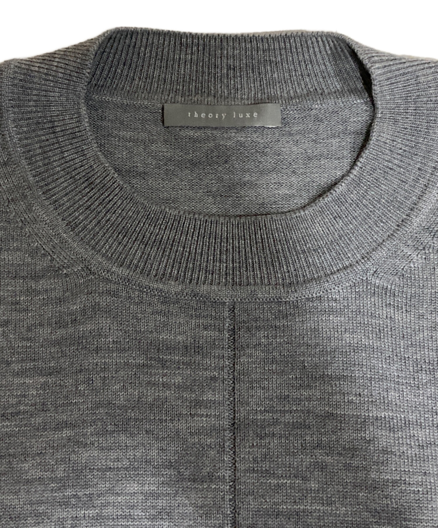 中古・古着通販】theory luxe (セオリーリュクス) クルーネックニット 