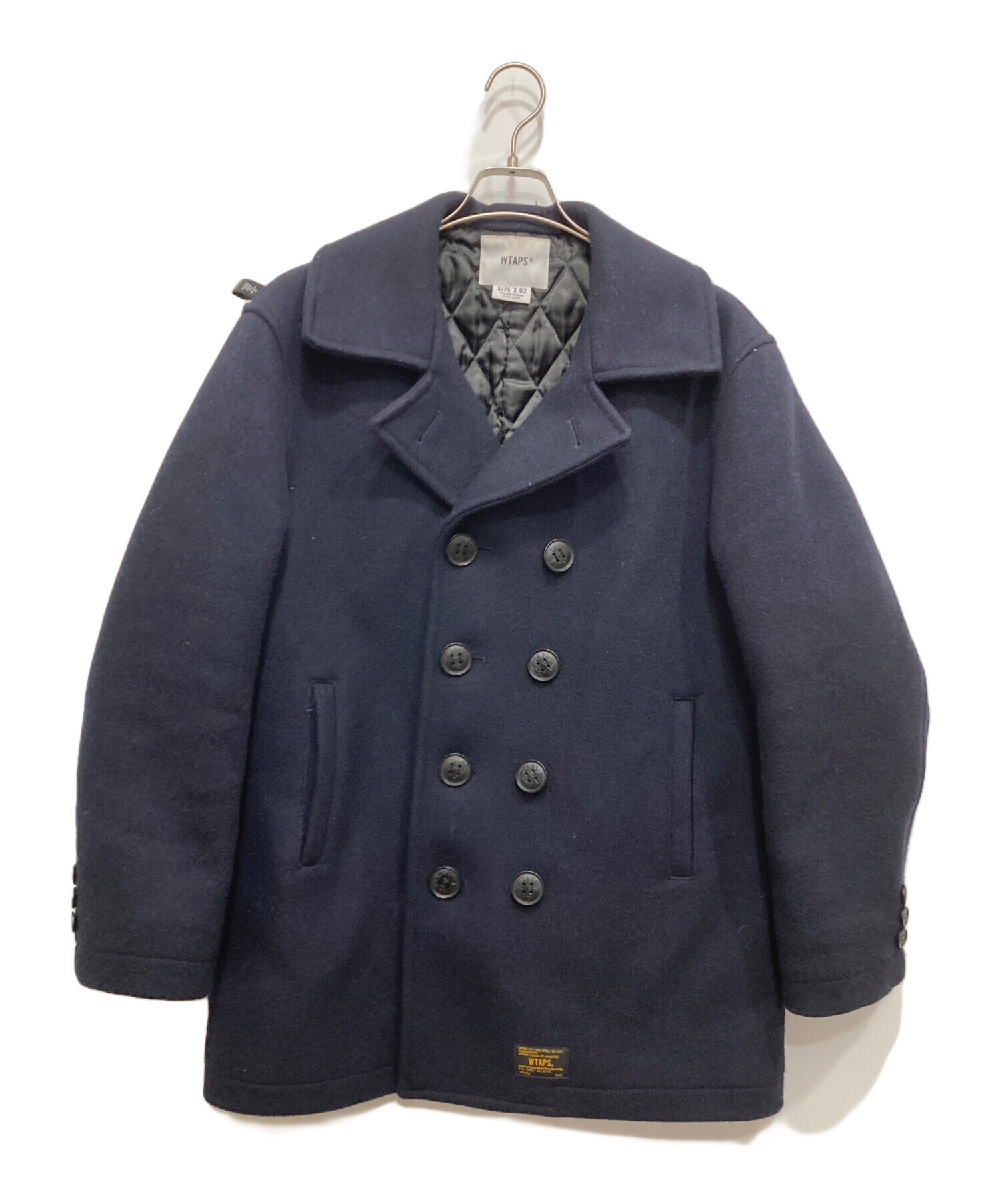 中古・古着通販】WTAPS (ダブルタップス) BLACKWATCH COAT ネイビー