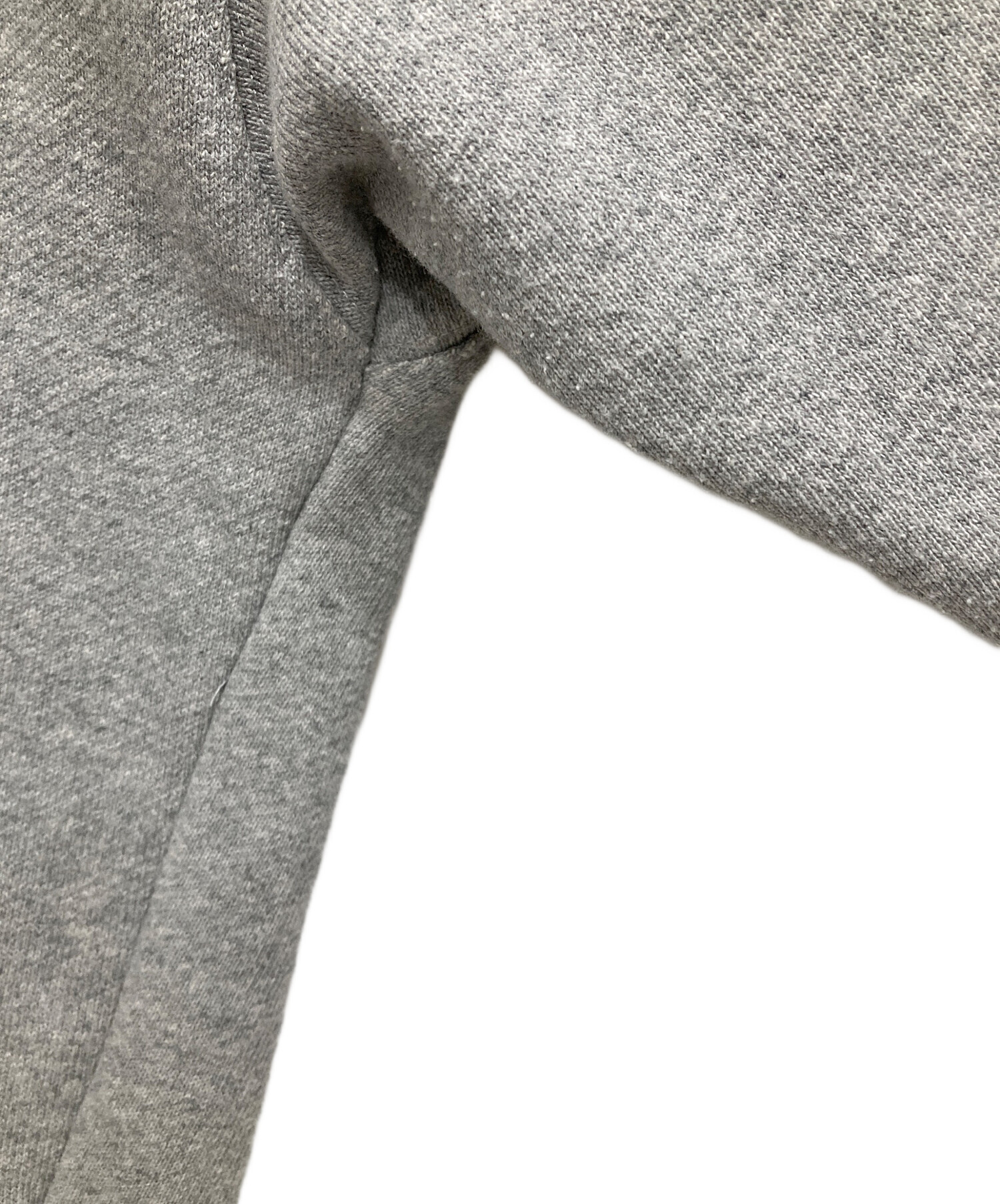 Reebok Nautica クロップドパーカー グレー Heavy Weight Zip Short Length Hoodie (Womens) （T.Grey） -Reebok