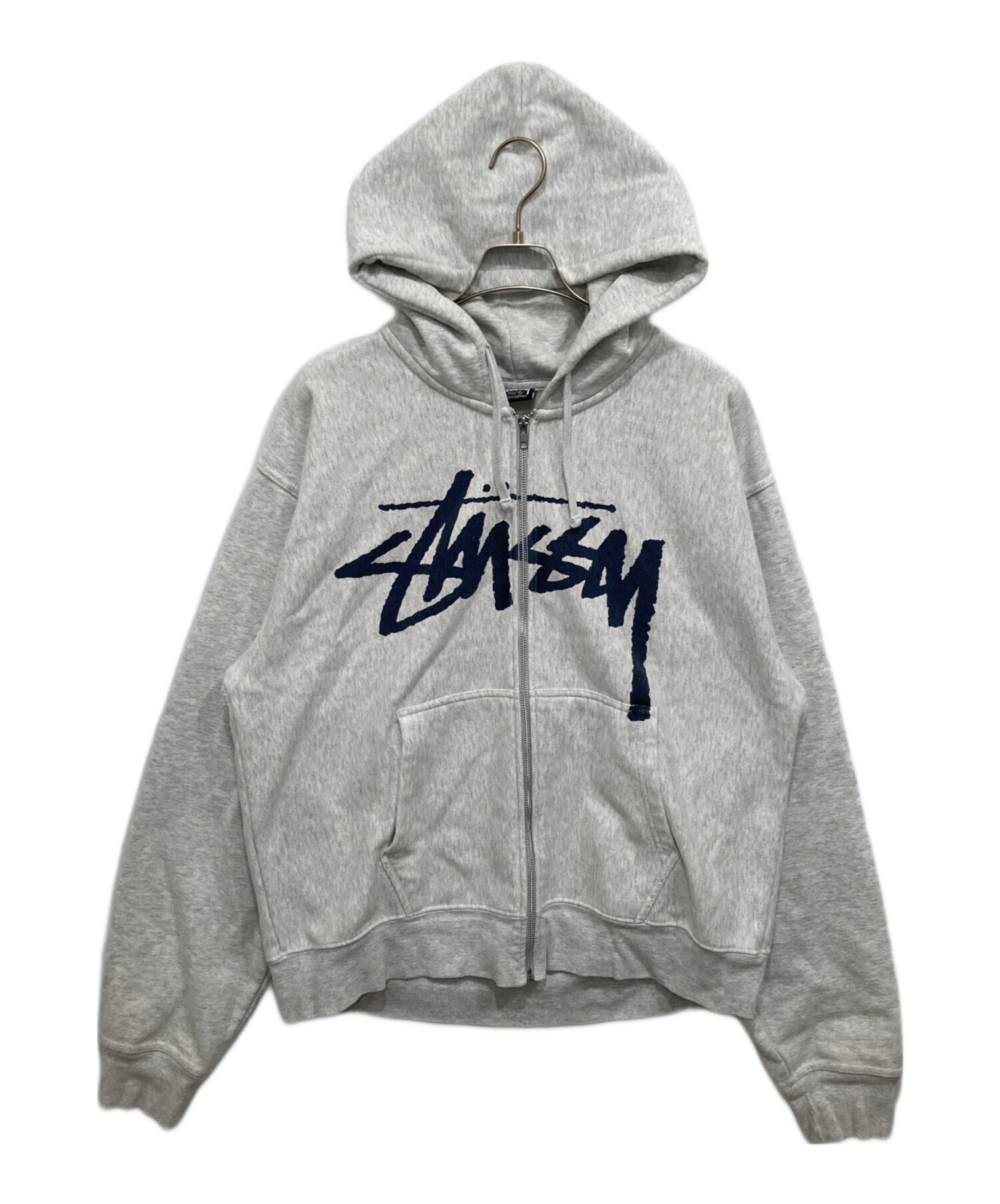 Stüssy ステューシー パーカー グレー XL STUSSY グレー パーカー