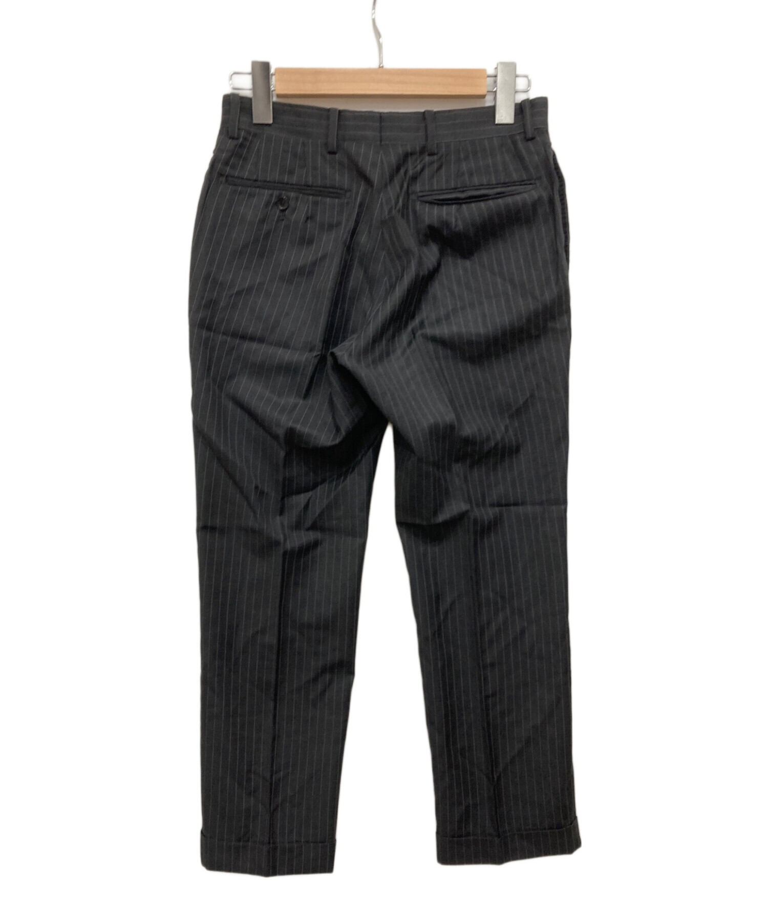 【送料無料】EDIFICE エディフィスのセットアップスーツ　42サイズ: 中古・古着通販】EDIFICE (エディフィス) セットアップスーツ ブラック