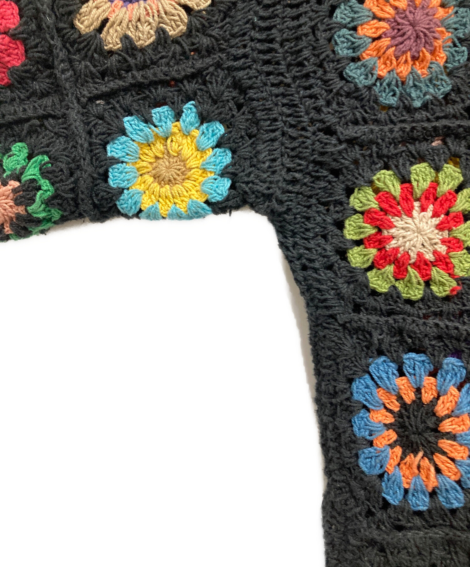 mcmachan woolen クロシェニットカーディガン 中古・古着通販】mcmachan woolen (マクマーンウーレン) クロシェ