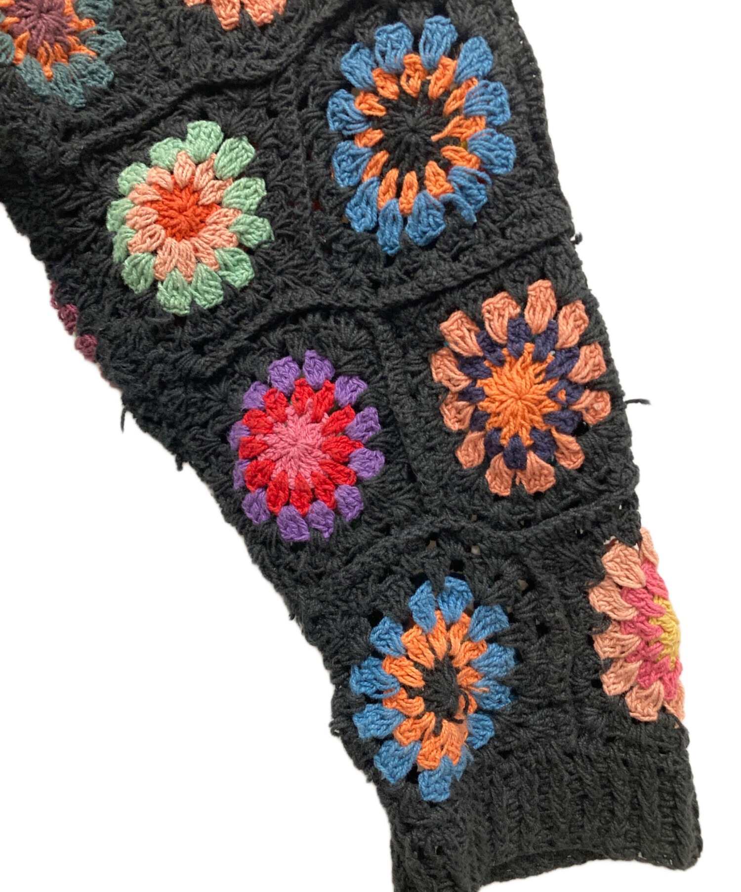 mcmachan woolen クロシェニットカーディガン 中古・古着通販】mcmachan woolen (マクマーンウーレン) クロシェ