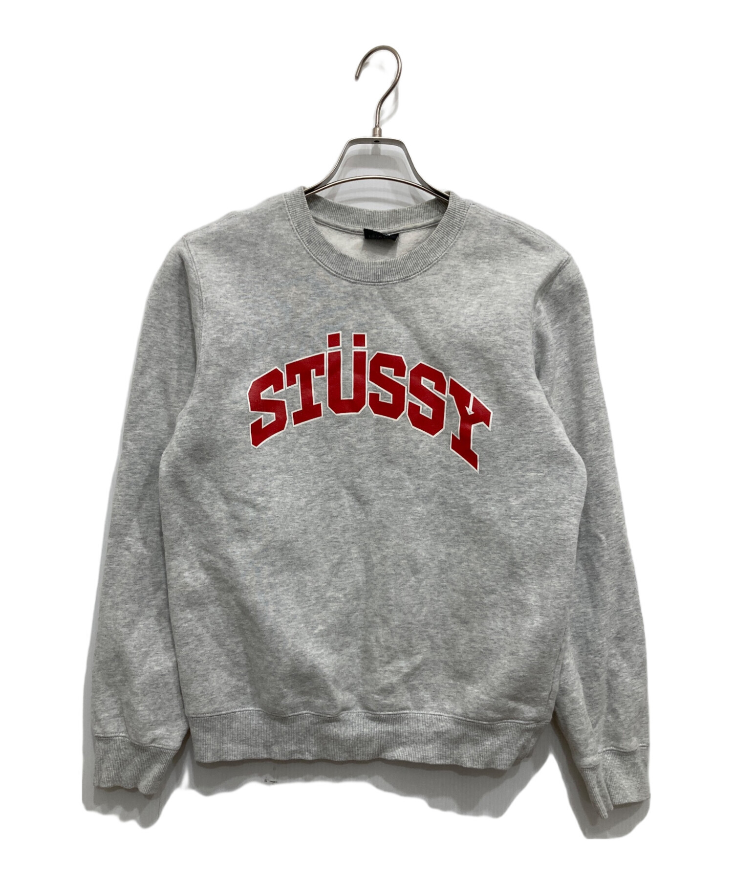 中古・古着通販】stussy (ステューシー) ロゴスウェット グレー サイズ 