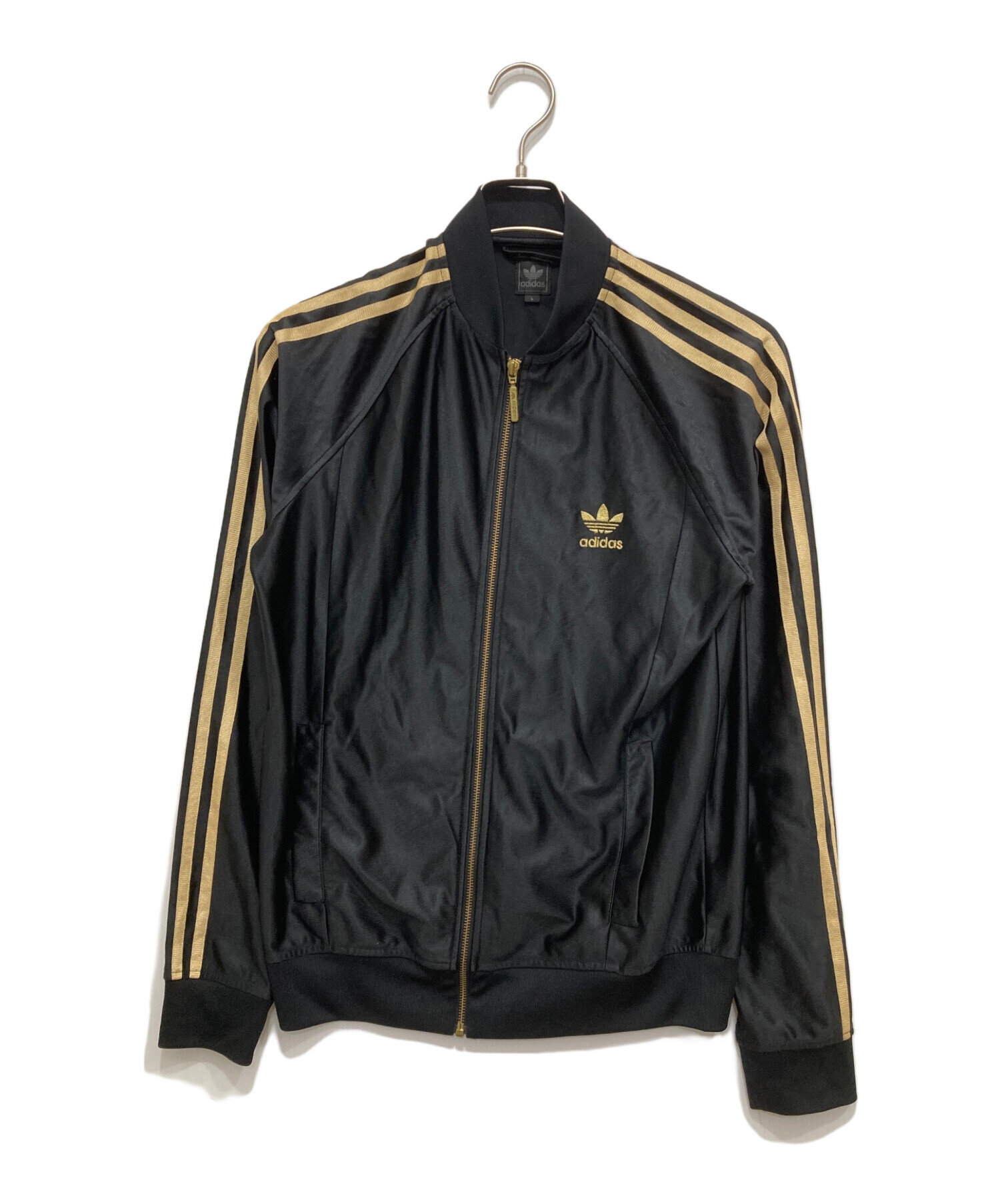 中古・古着通販】adidas (アディダス) トラックジャケット ブラック