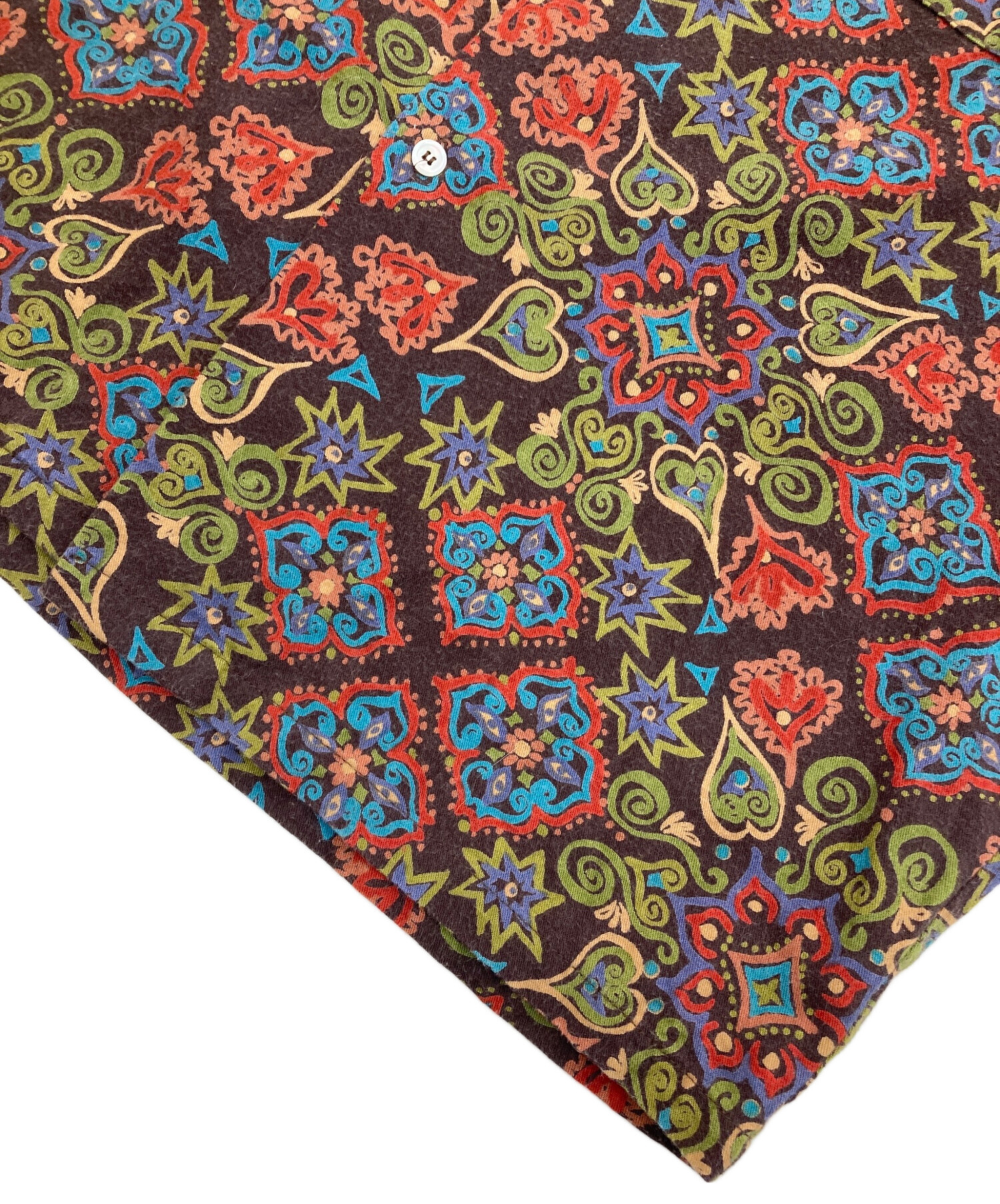 中古・古着通販】stussy (ステューシー) Open Collar Shirt マルチ