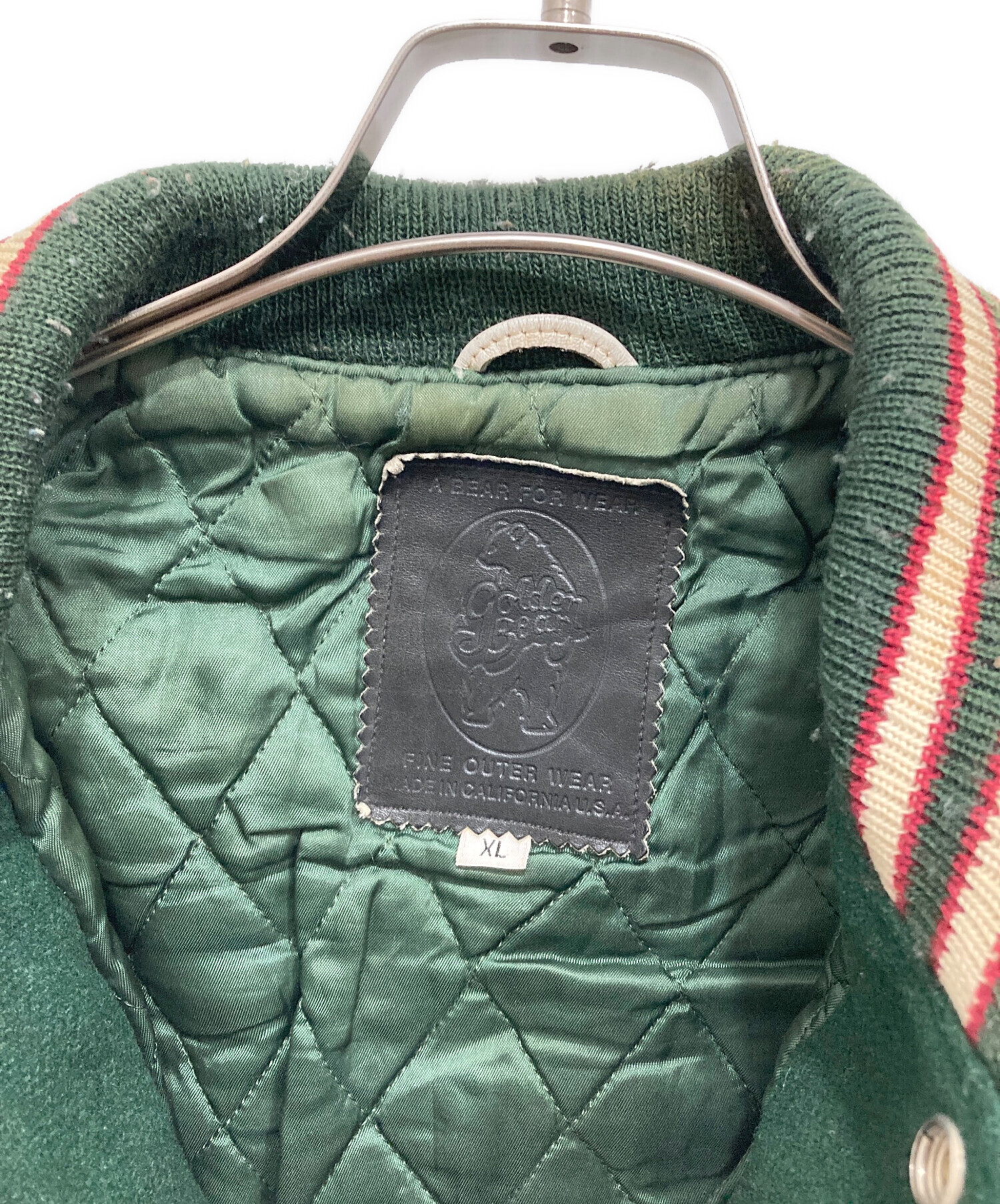 中古・古着通販】Golden Bear (ゴールデンベア) 80～90'sレザー切替