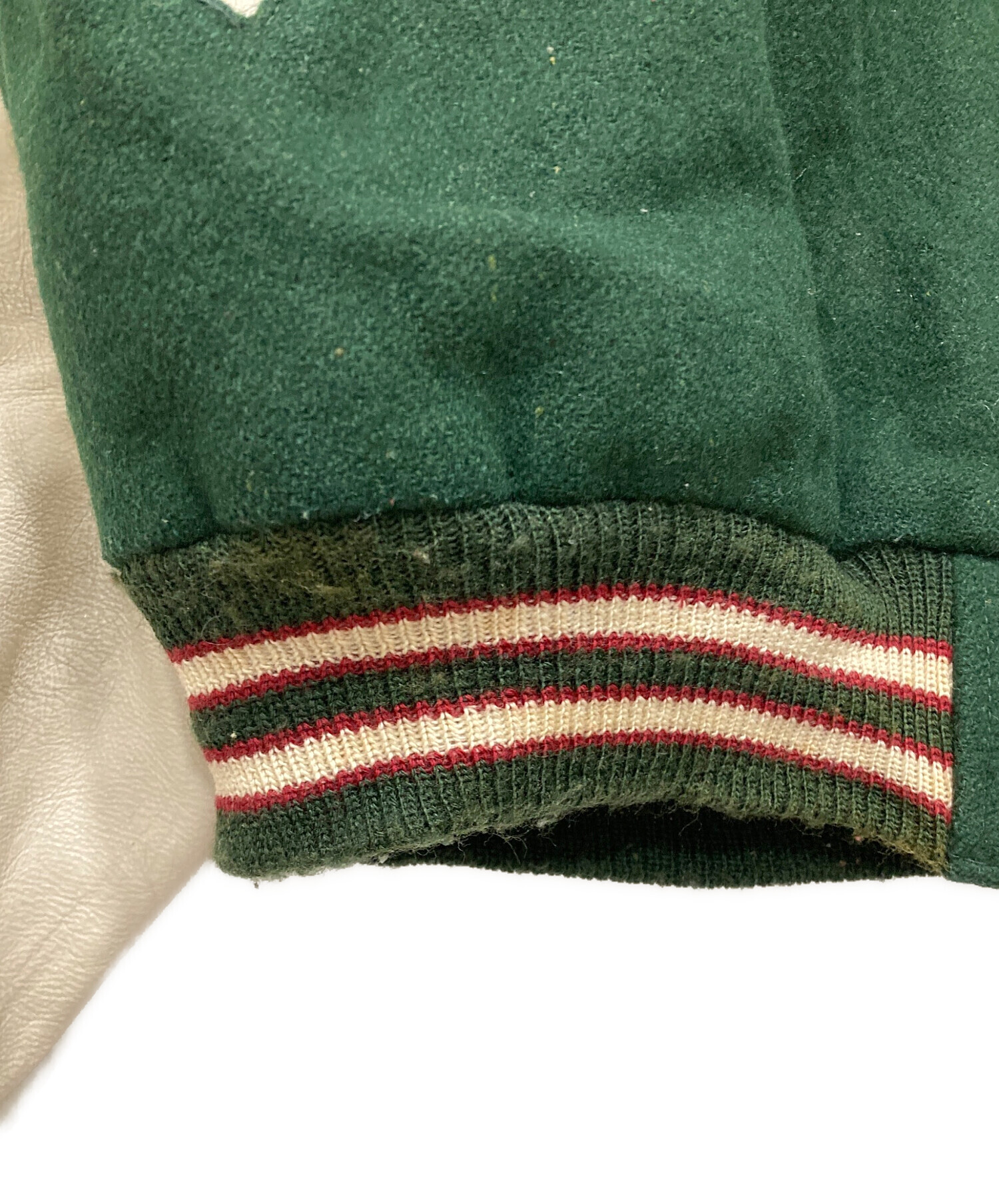 中古・古着通販】Golden Bear (ゴールデンベア) 80～90'sレザー切替