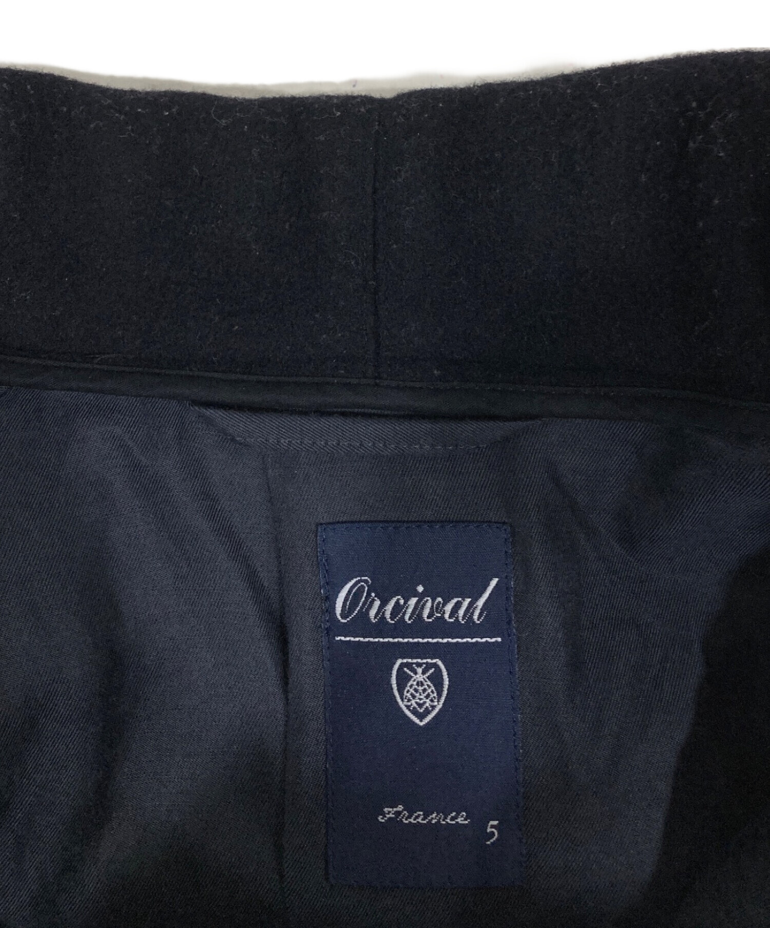 中古・古着通販】ORCIVAL (オーシバル) ライトモッサ ショールカラー