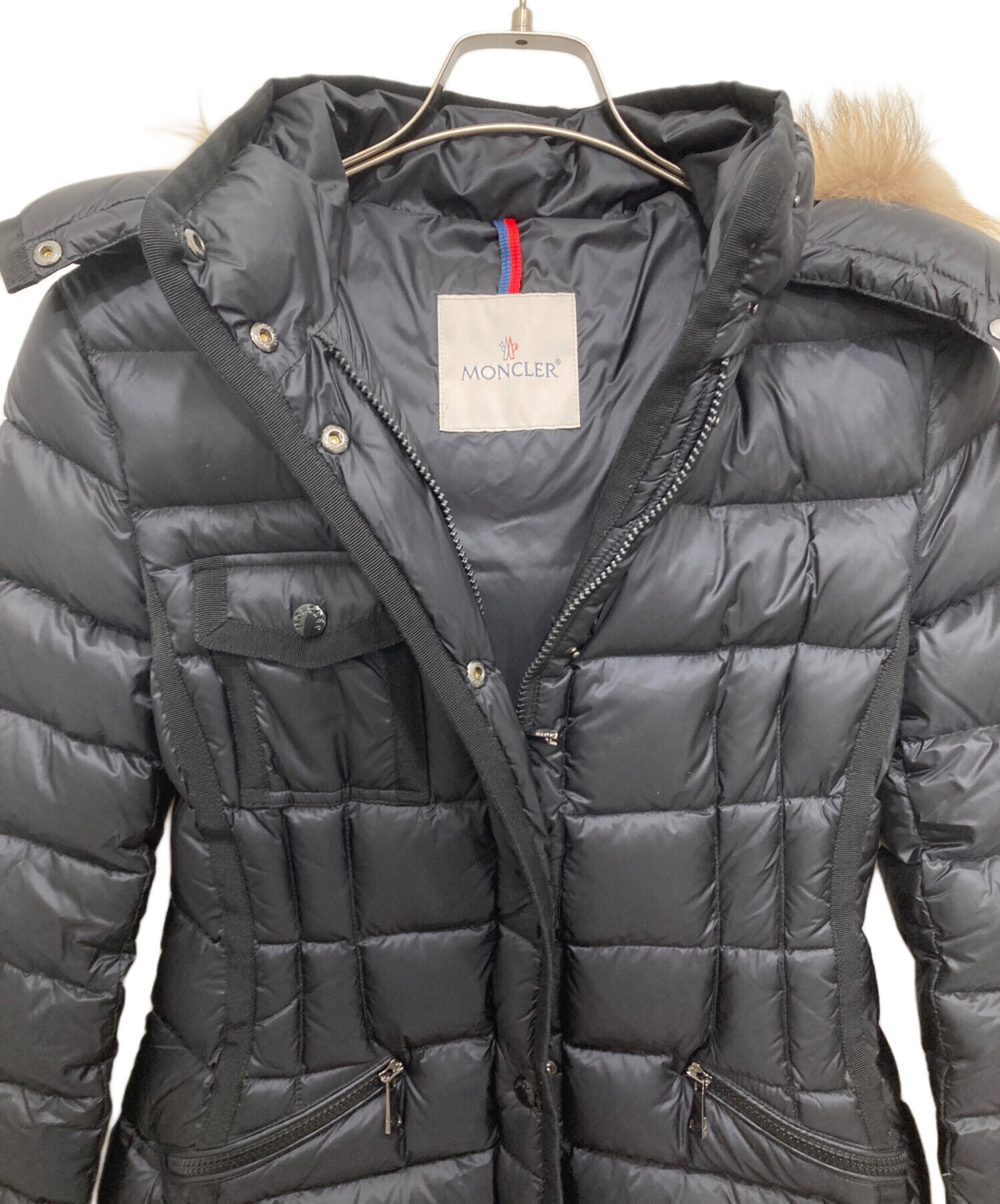 中古・古着通販】MONCLER (モンクレール) HERMIFUR ブラック サイズ:1