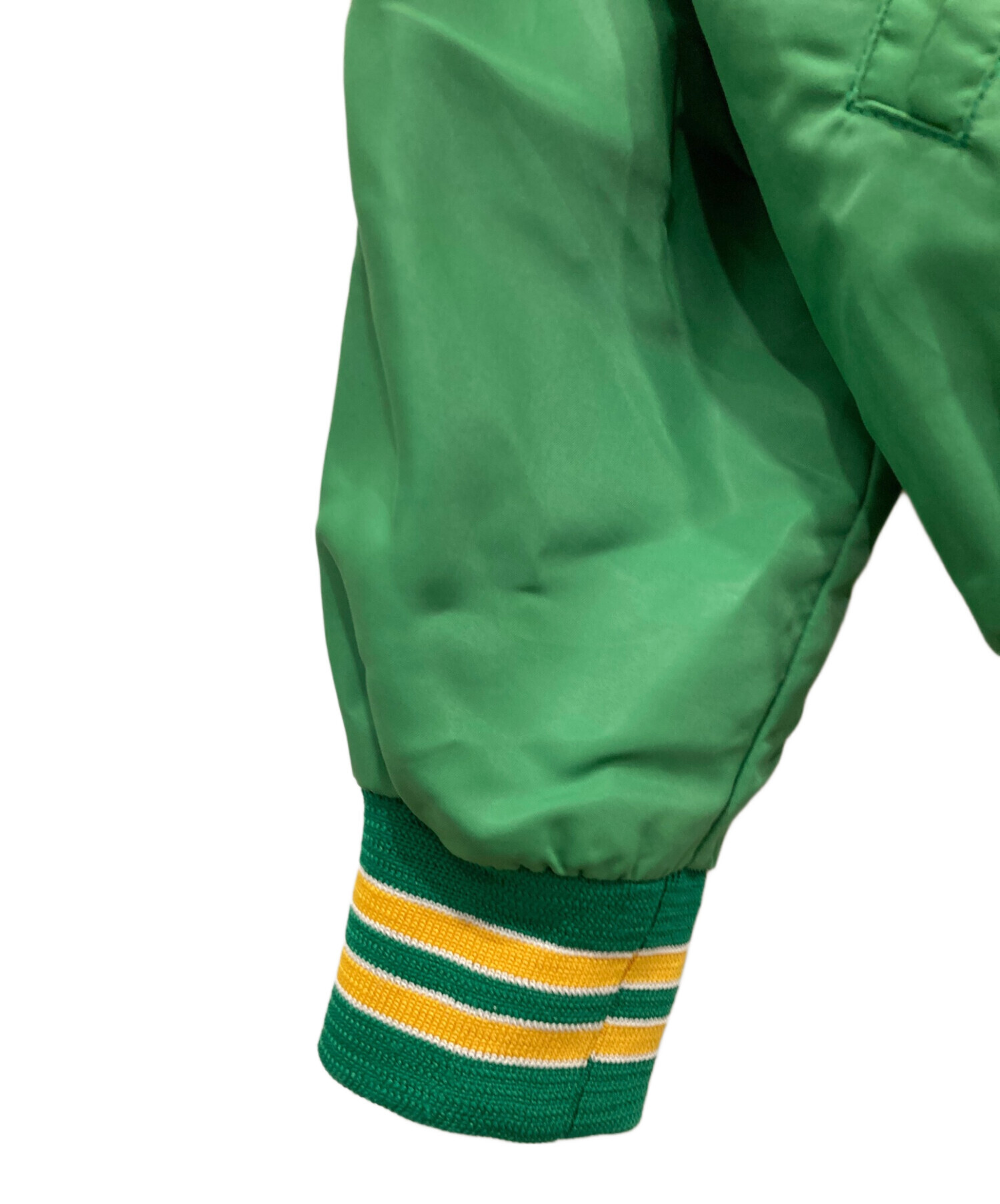 中古・古着通販】Bonwitt (ボンウィット) スタジャン グリーン サイズ